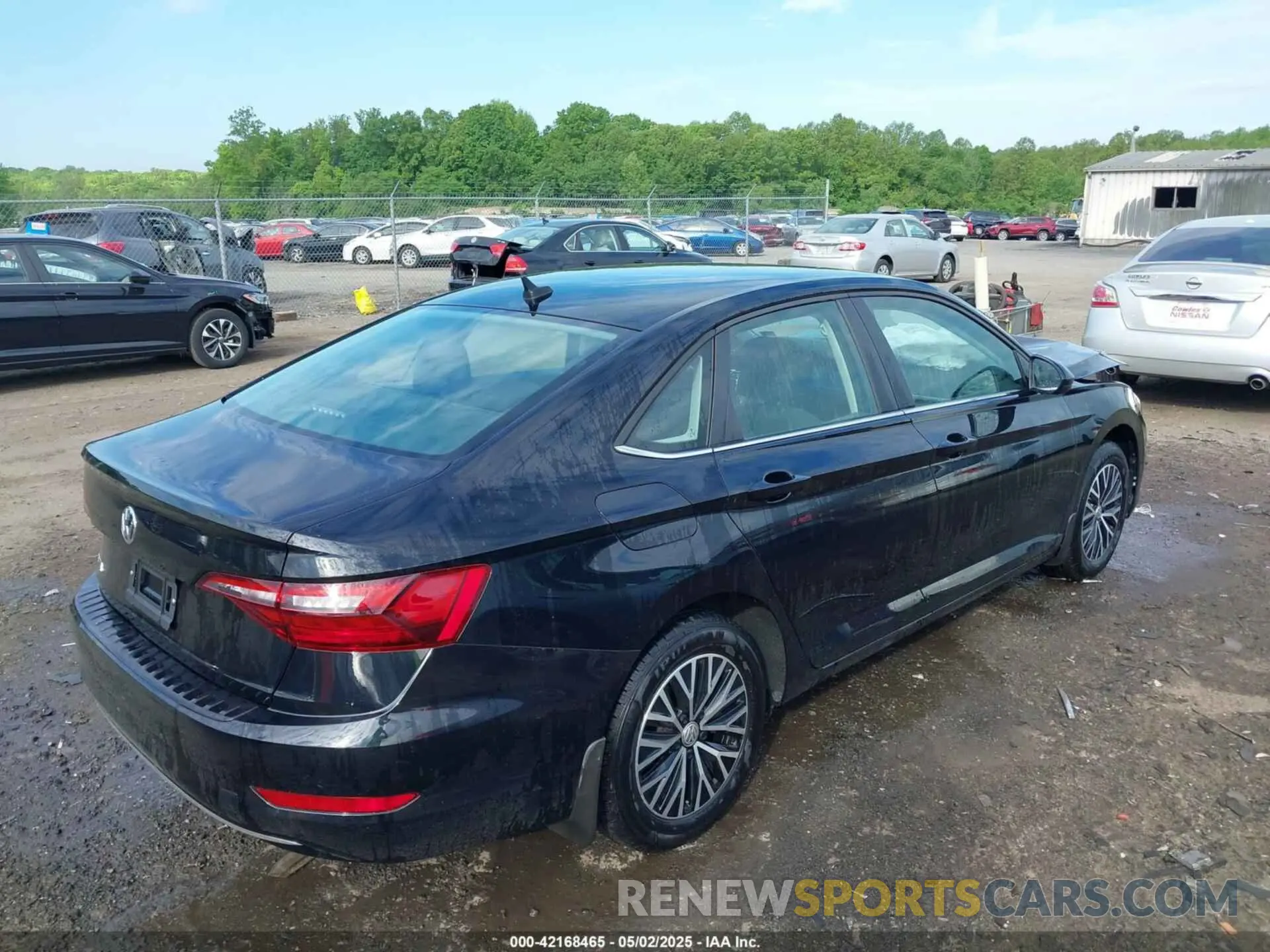4 fotografías del automóvil dañado 3VWN57BU1MM103136 VOLKSWAGEN JETTA 2021