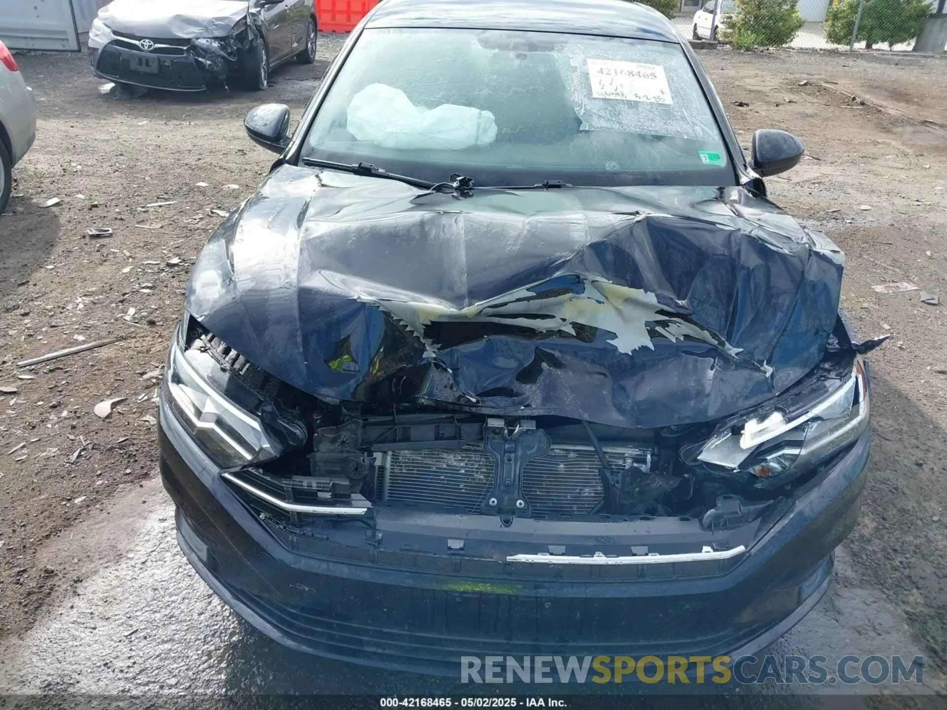 6 fotografías del automóvil dañado 3VWN57BU1MM103136 VOLKSWAGEN JETTA 2021