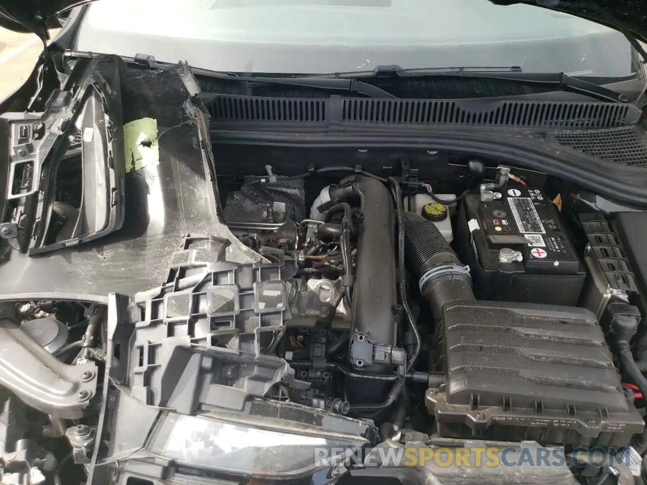 12 fotografías del automóvil dañado 3VWN57BU2MM097637 VOLKSWAGEN JETTA 2021