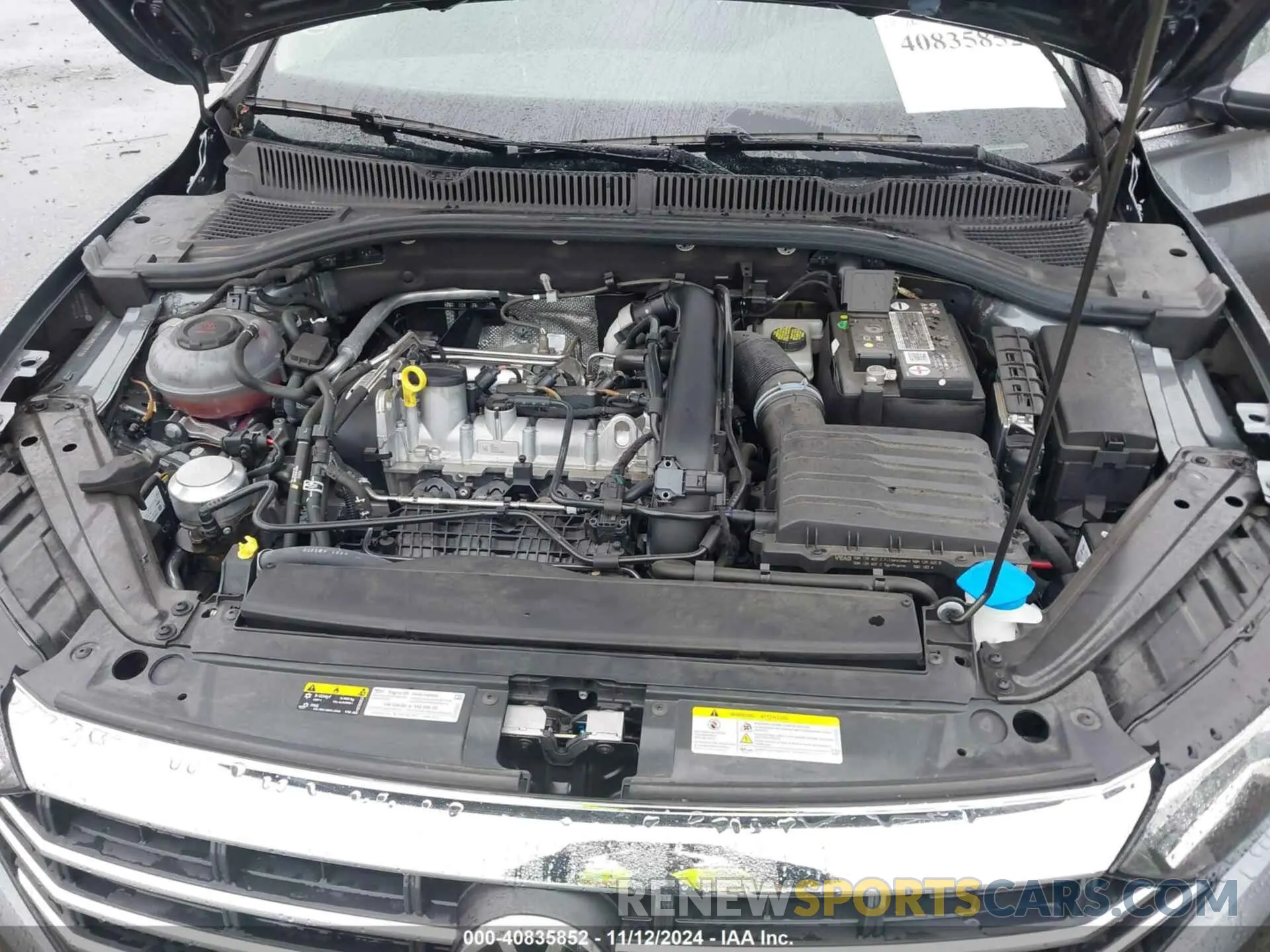 10 fotografías del automóvil dañado 3VWN57BU5MM070139 VOLKSWAGEN JETTA 2021