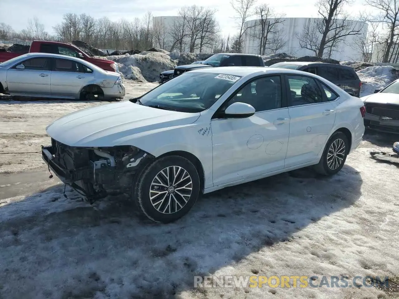 1 fotografías del automóvil dañado 3VWN57BU7MM021783 VOLKSWAGEN JETTA 2021