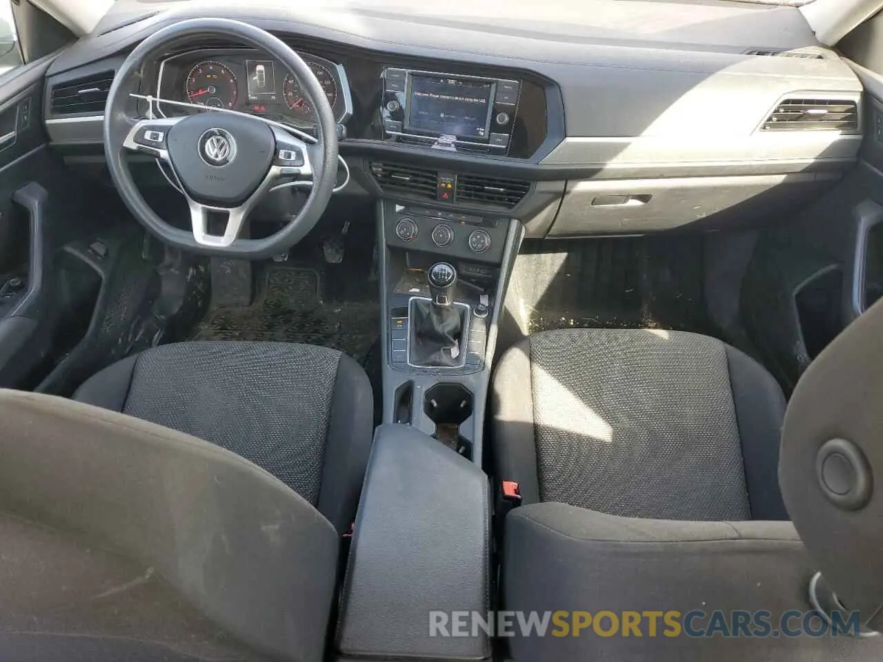 8 fotografías del automóvil dañado 3VWN57BU7MM021783 VOLKSWAGEN JETTA 2021