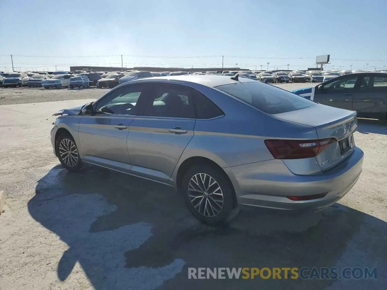 2 fotografías del automóvil dañado 3VWN57BU9MM089907 VOLKSWAGEN JETTA 2021