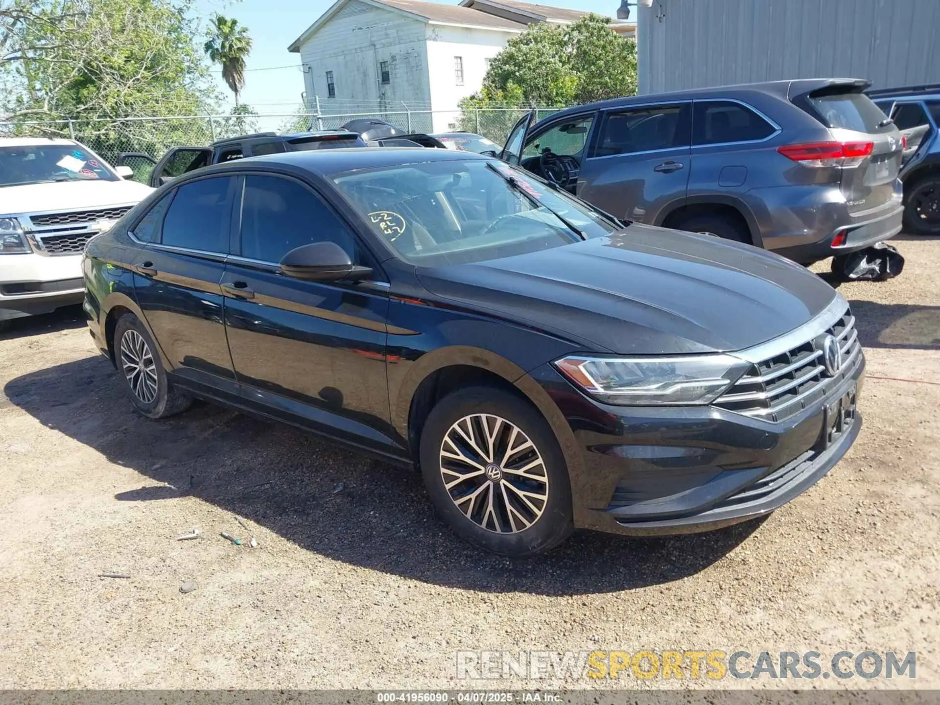 1 fotografías del automóvil dañado 3VWN57BU9MM098753 VOLKSWAGEN JETTA 2021