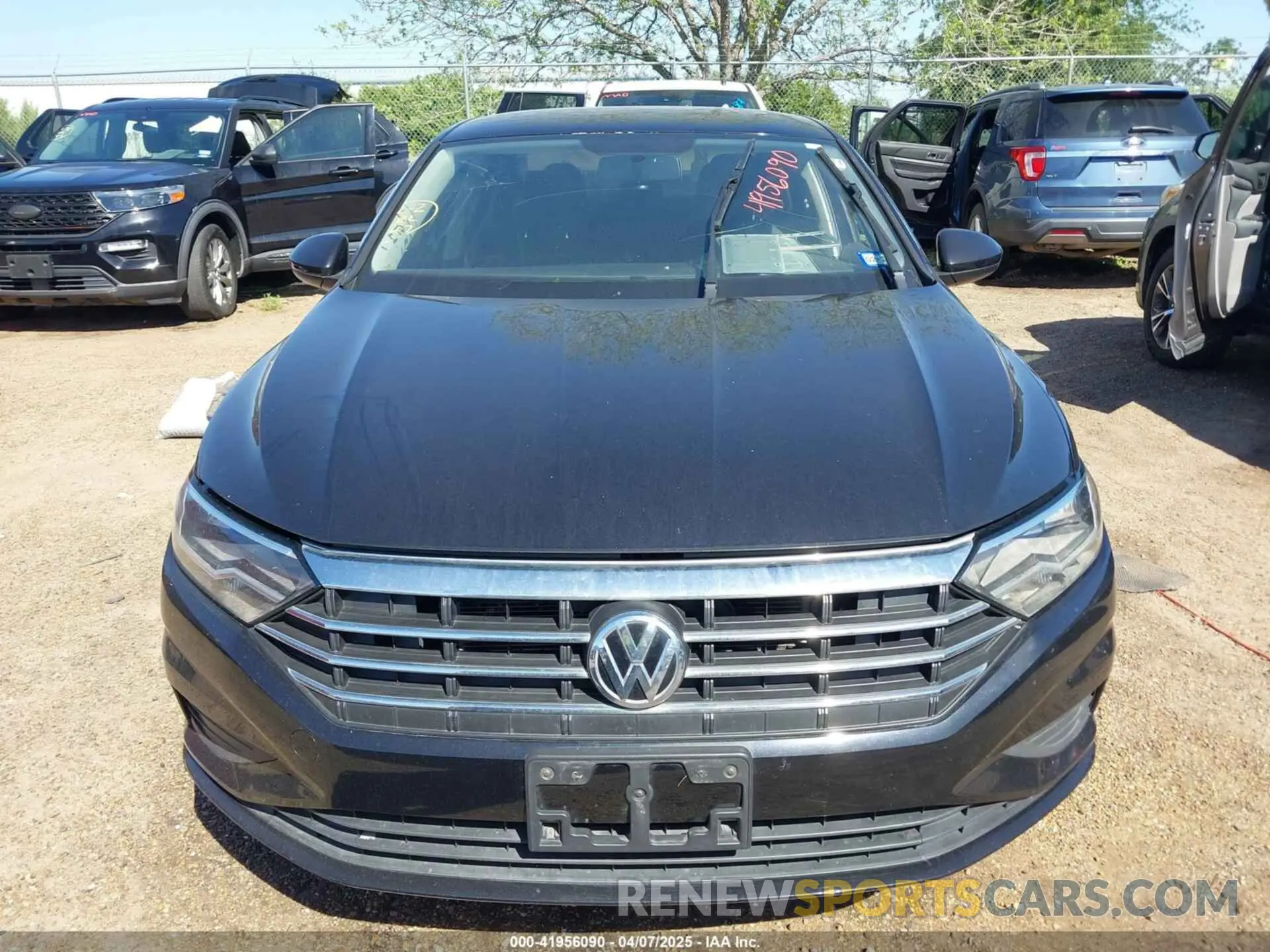 10 fotografías del automóvil dañado 3VWN57BU9MM098753 VOLKSWAGEN JETTA 2021