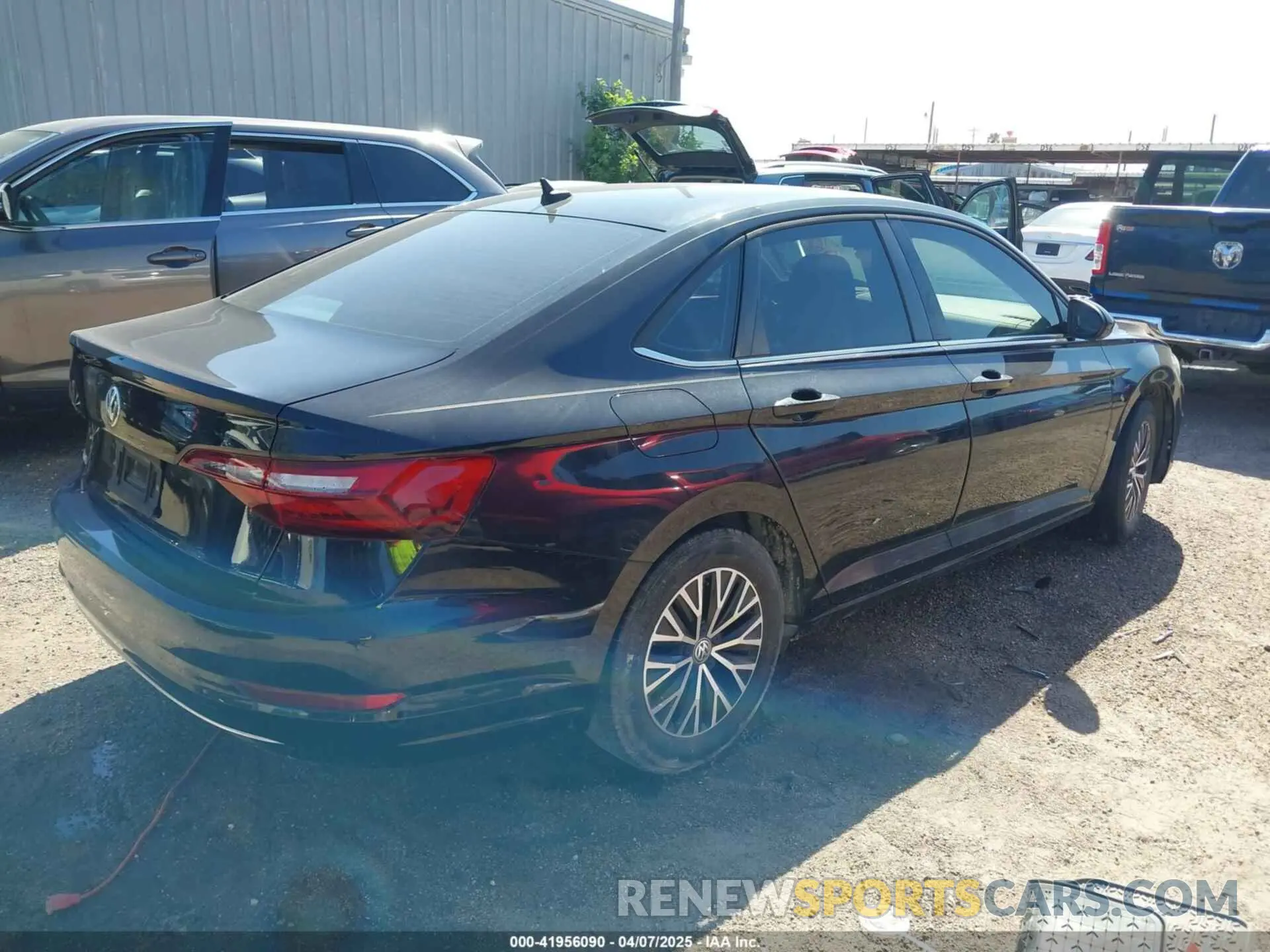 4 fotografías del automóvil dañado 3VWN57BU9MM098753 VOLKSWAGEN JETTA 2021