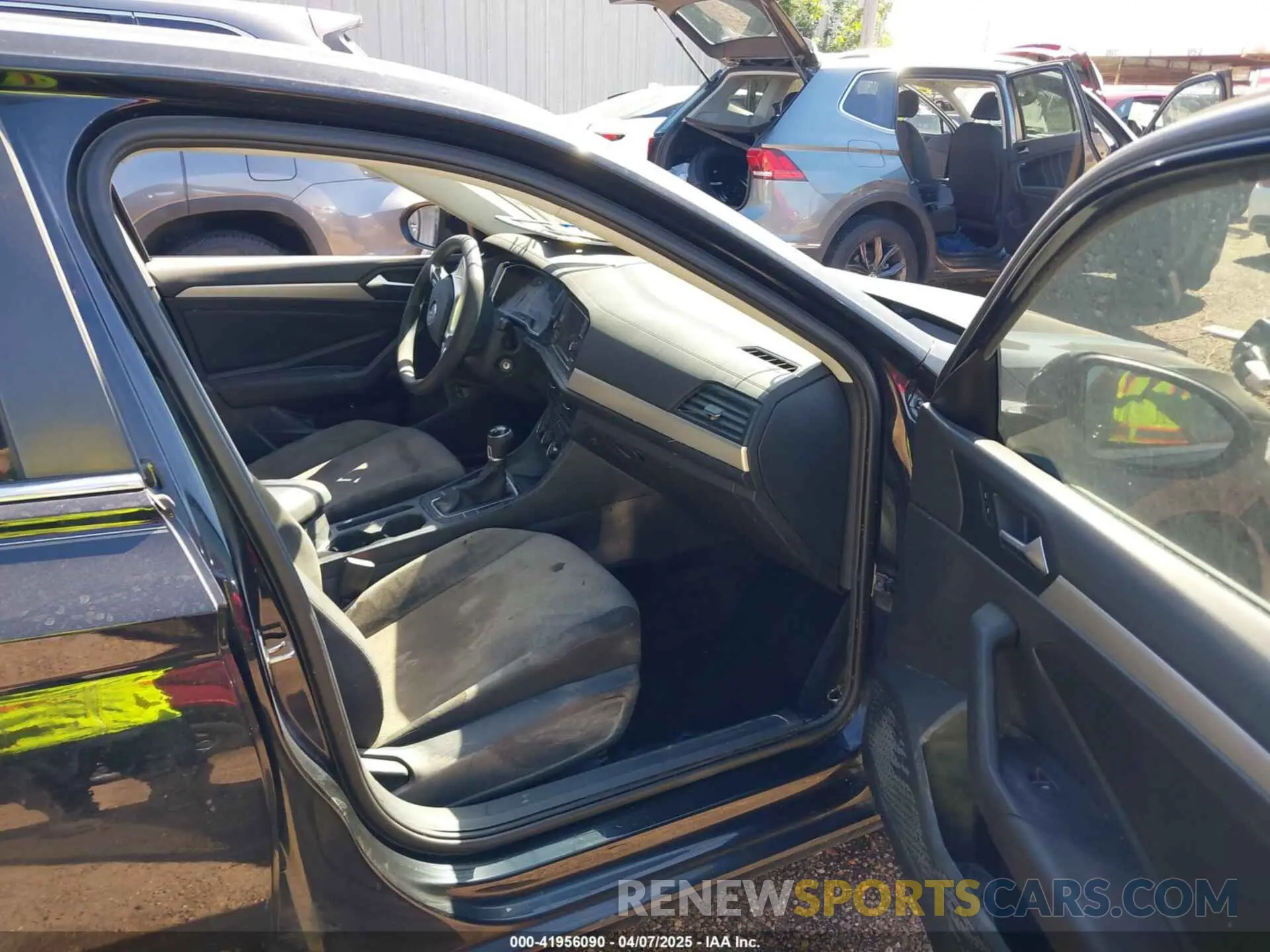 5 fotografías del automóvil dañado 3VWN57BU9MM098753 VOLKSWAGEN JETTA 2021