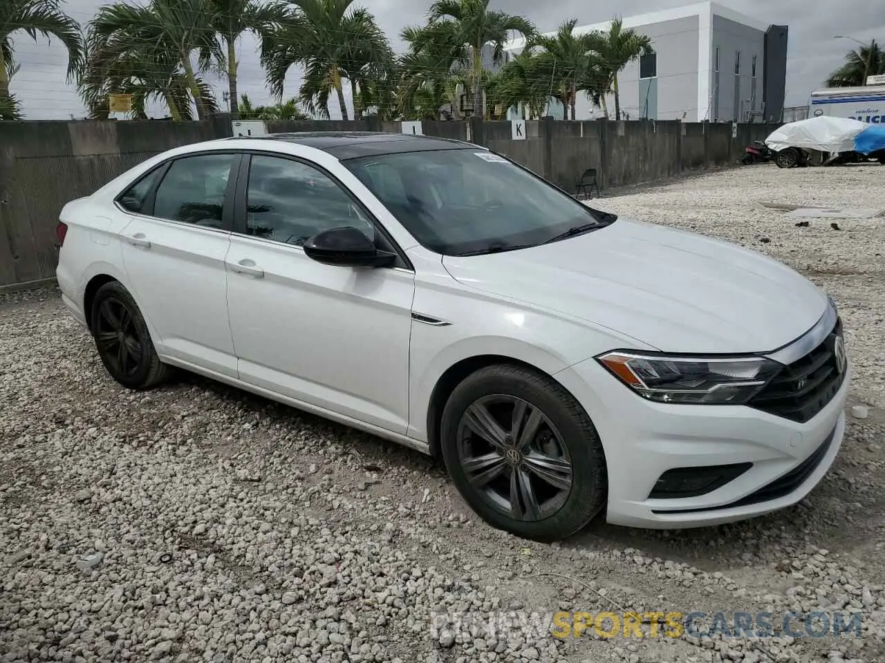 4 fotografías del automóvil dañado 3VWN57BUXMM080200 VOLKSWAGEN JETTA 2021