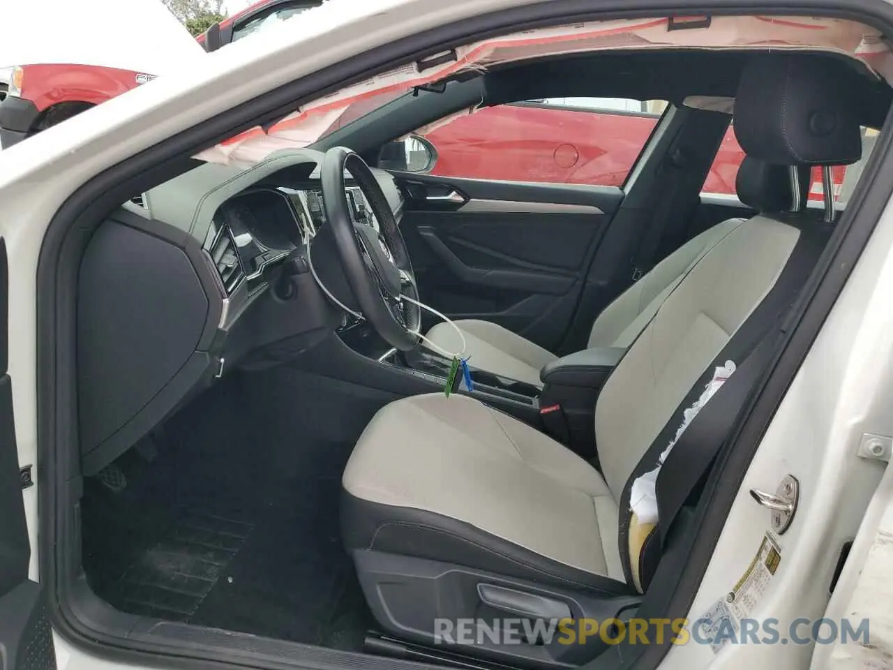 7 fotografías del automóvil dañado 3VWN57BUXMM080200 VOLKSWAGEN JETTA 2021
