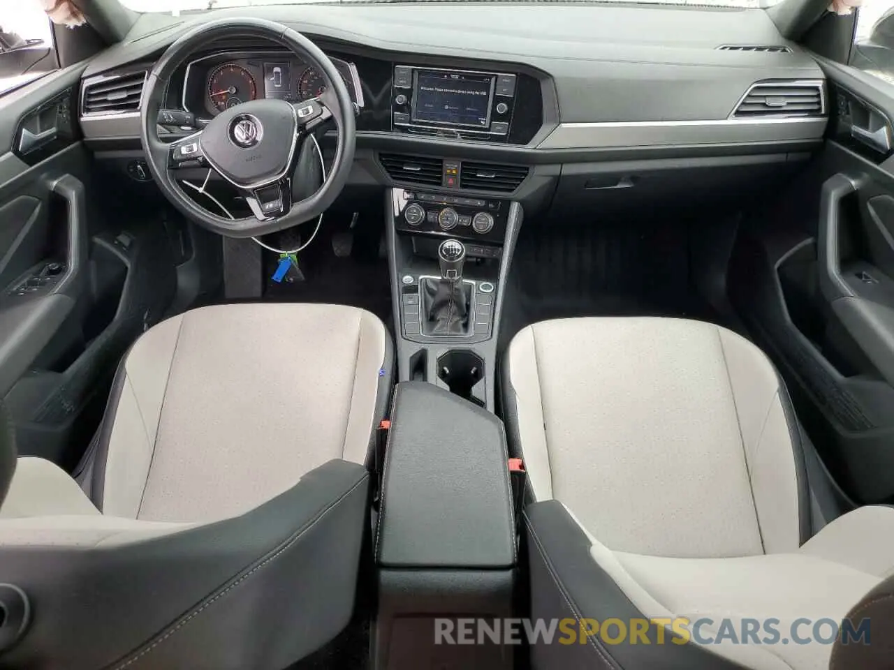 8 fotografías del automóvil dañado 3VWN57BUXMM080200 VOLKSWAGEN JETTA 2021