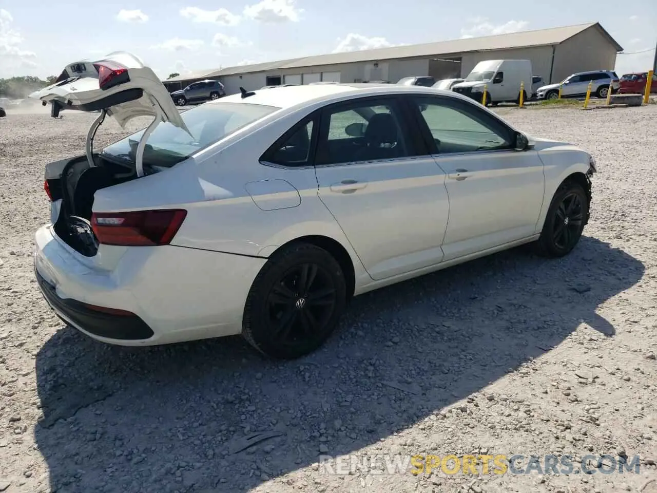 3 fotografías del automóvil dañado 3VW7M7BU1NM007746 VOLKSWAGEN JETTA 2022