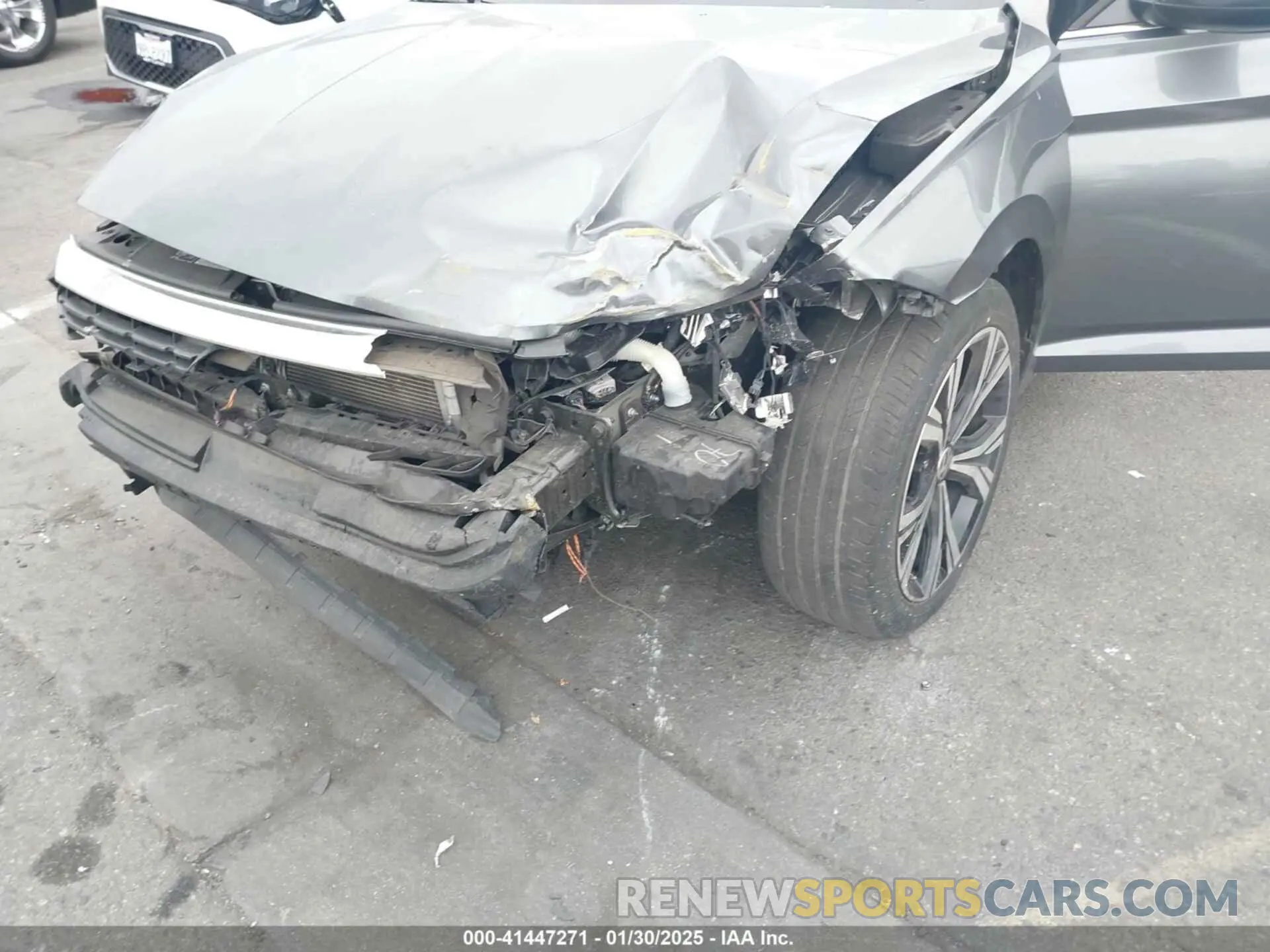 6 fotografías del automóvil dañado 3VW7M7BU4NM029918 VOLKSWAGEN JETTA 2022