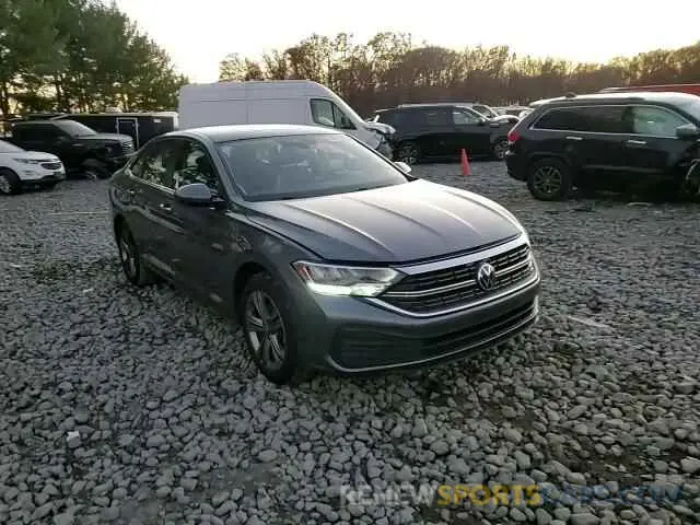 11 fotografías del automóvil dañado 3VW7M7BU6NM006334 VOLKSWAGEN JETTA 2022