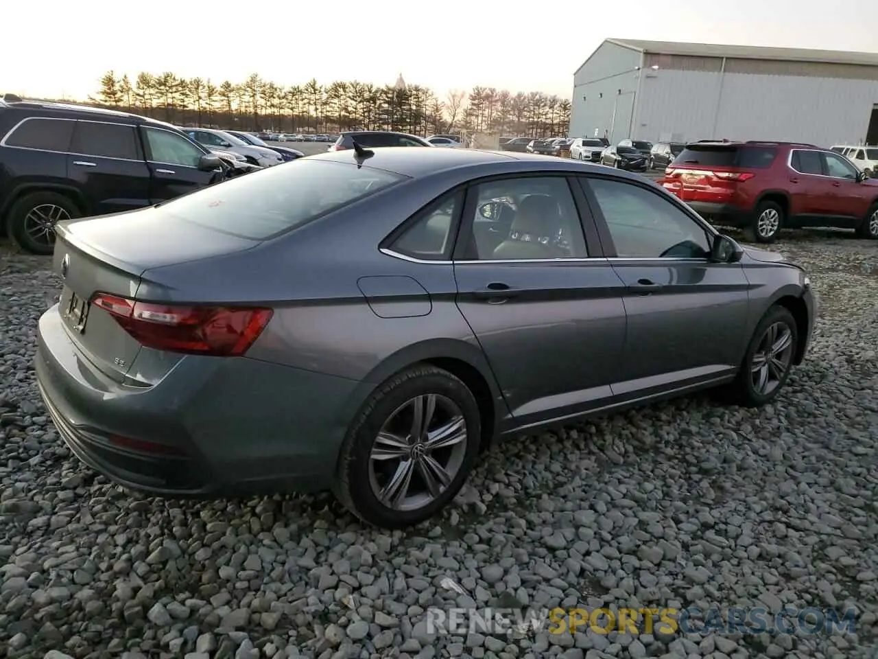 3 fotografías del automóvil dañado 3VW7M7BU6NM006334 VOLKSWAGEN JETTA 2022