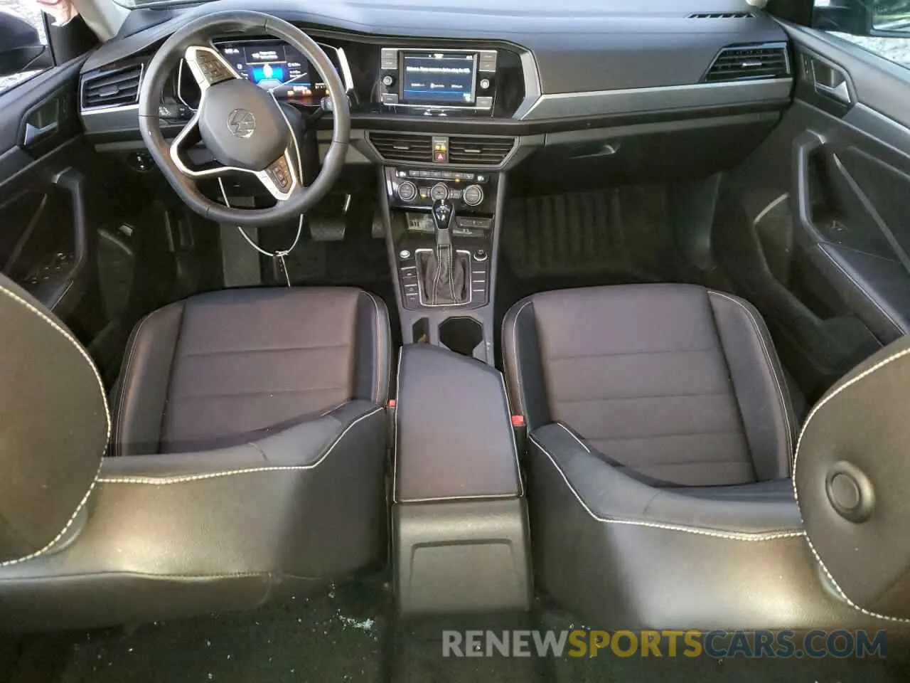8 fotografías del automóvil dañado 3VW7M7BU6NM006334 VOLKSWAGEN JETTA 2022