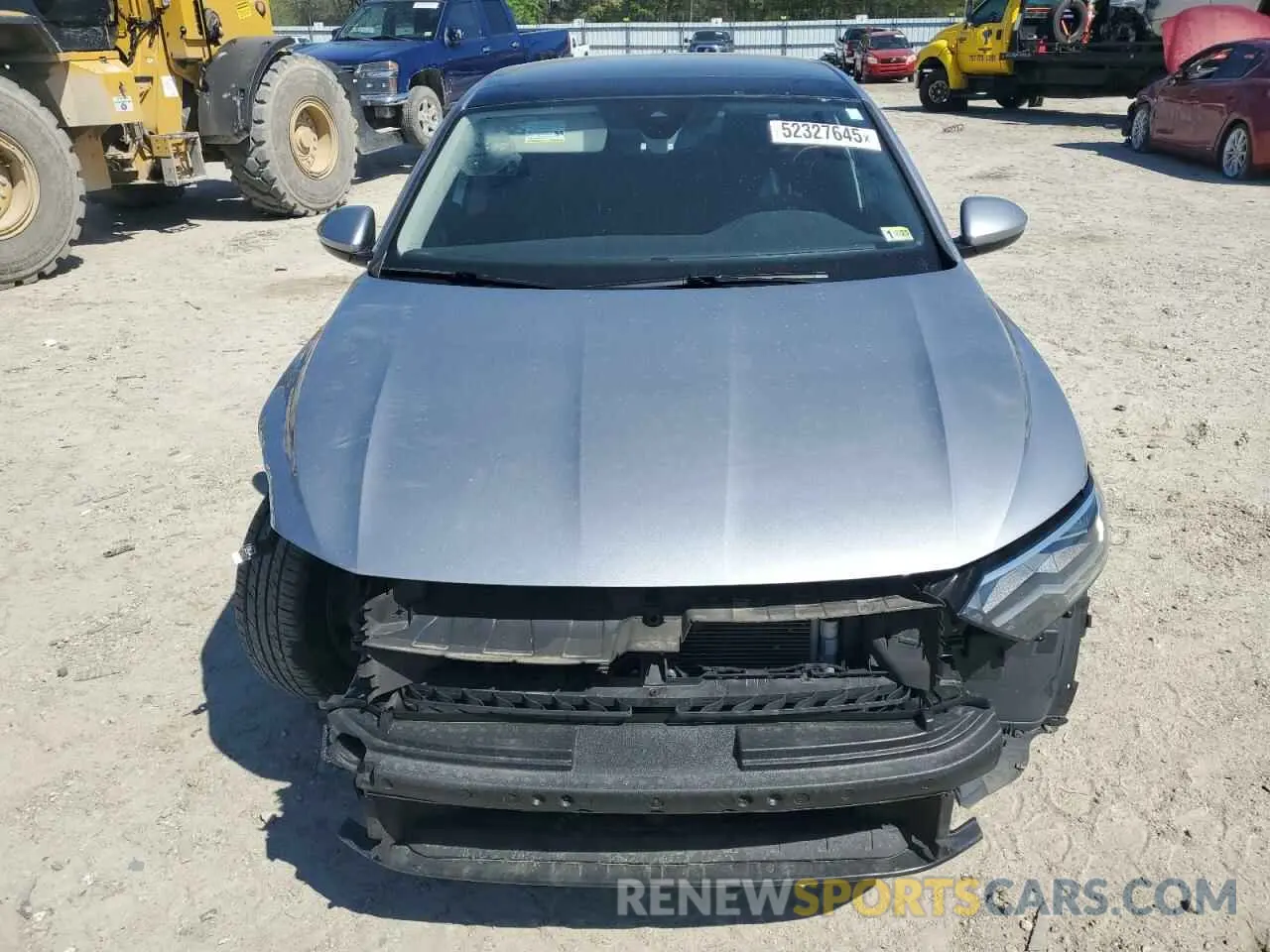 5 fotografías del automóvil dañado 3VW7M7BU7NM032389 VOLKSWAGEN JETTA 2022