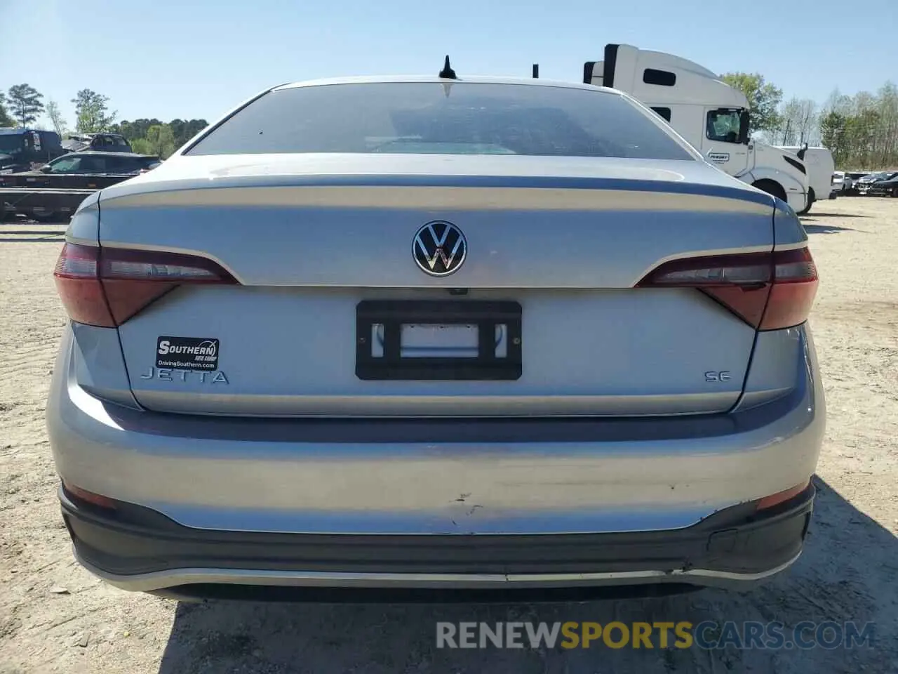 6 fotografías del automóvil dañado 3VW7M7BU7NM032389 VOLKSWAGEN JETTA 2022