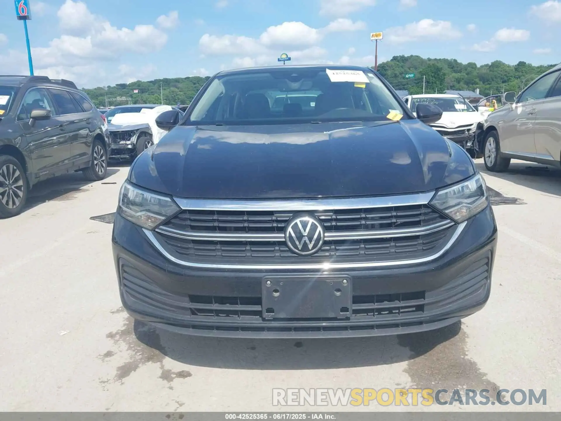 12 fotografías del automóvil dañado 3VW7M7BU8NM000812 VOLKSWAGEN JETTA 2022