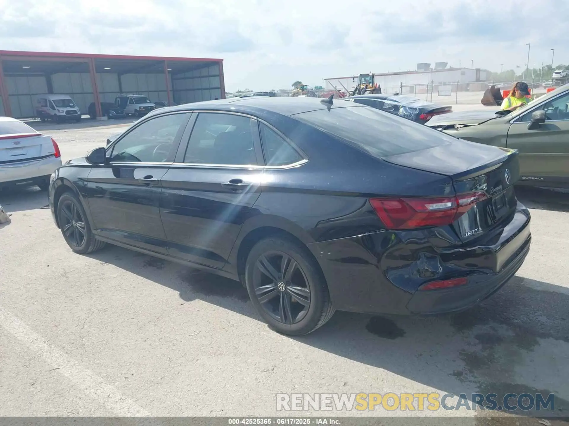 14 fotografías del automóvil dañado 3VW7M7BU8NM000812 VOLKSWAGEN JETTA 2022