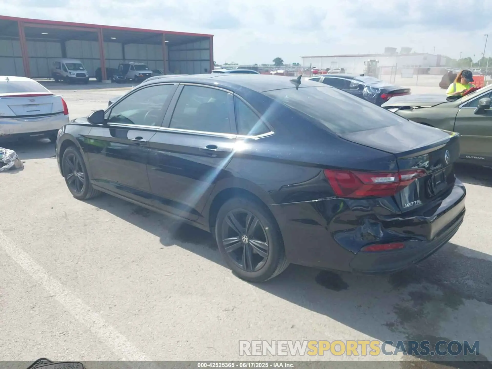 3 fotografías del automóvil dañado 3VW7M7BU8NM000812 VOLKSWAGEN JETTA 2022