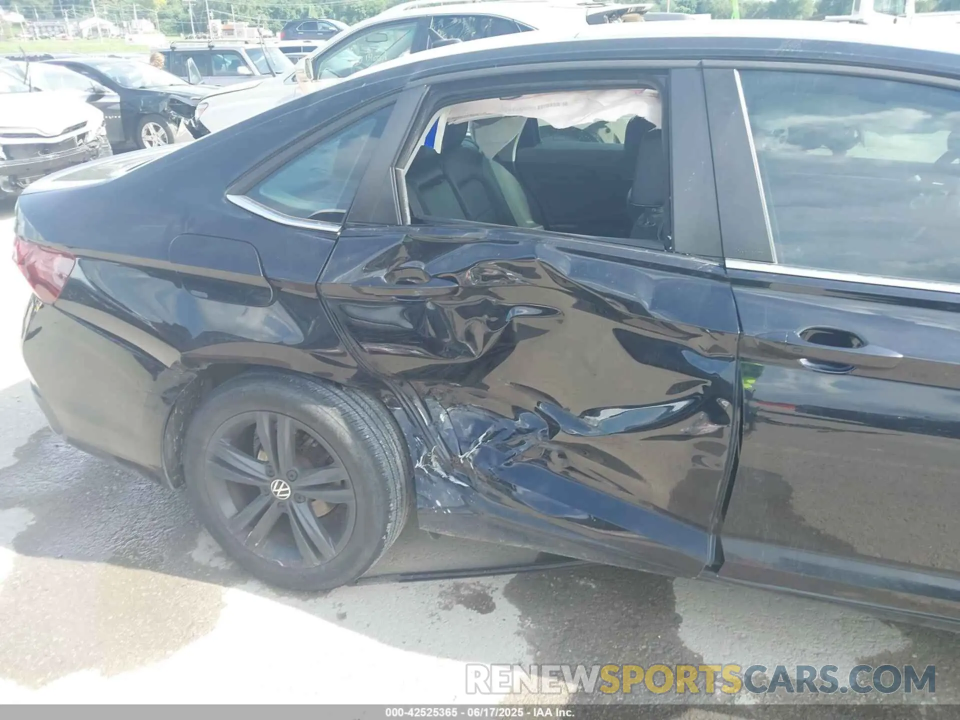 6 fotografías del automóvil dañado 3VW7M7BU8NM000812 VOLKSWAGEN JETTA 2022