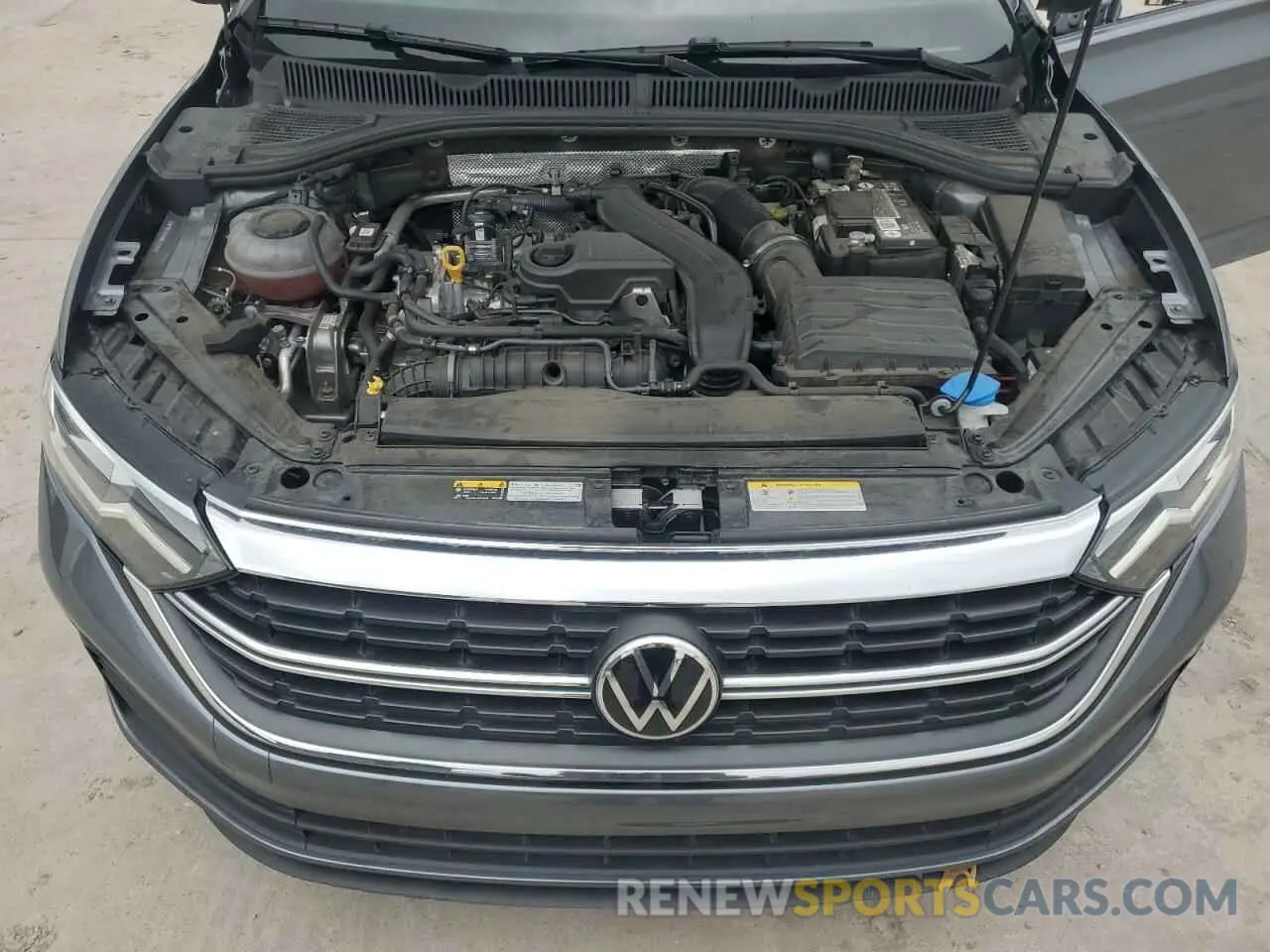 11 fotografías del automóvil dañado 3VW7M7BU9NM025699 VOLKSWAGEN JETTA 2022