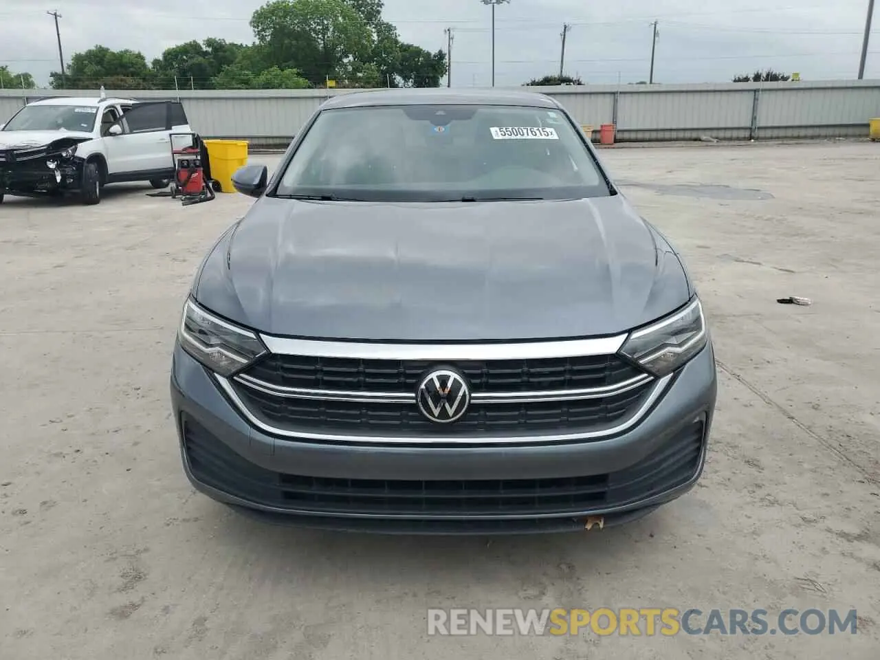 5 fotografías del automóvil dañado 3VW7M7BU9NM025699 VOLKSWAGEN JETTA 2022