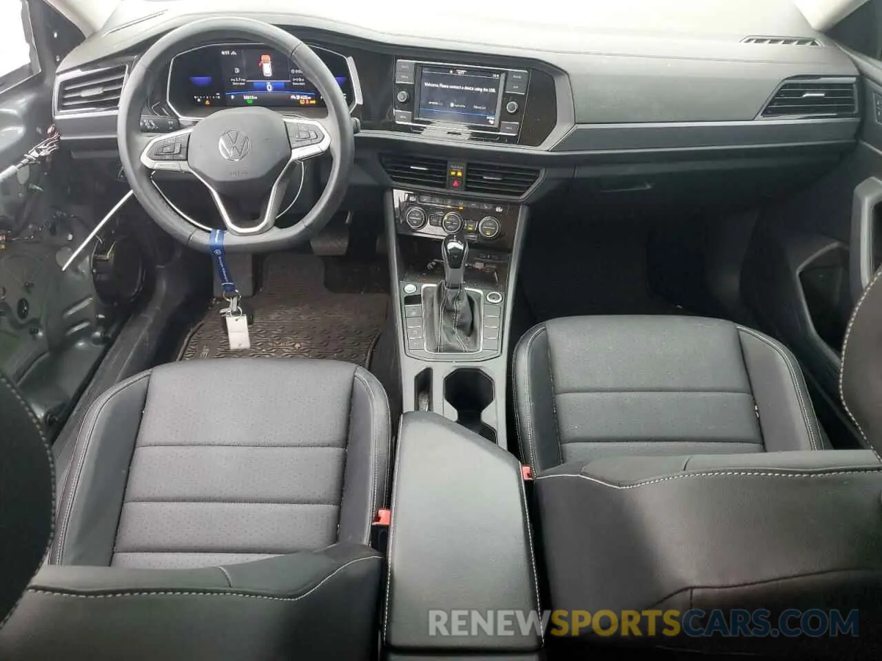 8 fotografías del automóvil dañado 3VW7M7BU9NM025699 VOLKSWAGEN JETTA 2022