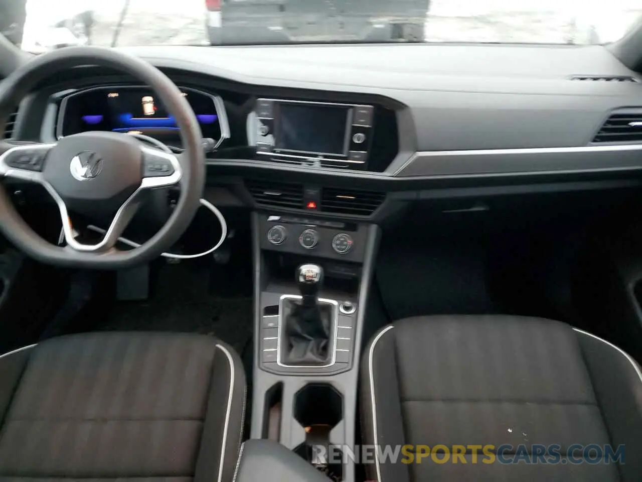 8 fotografías del automóvil dañado 3VWAM7BUXNM028326 VOLKSWAGEN JETTA 2022