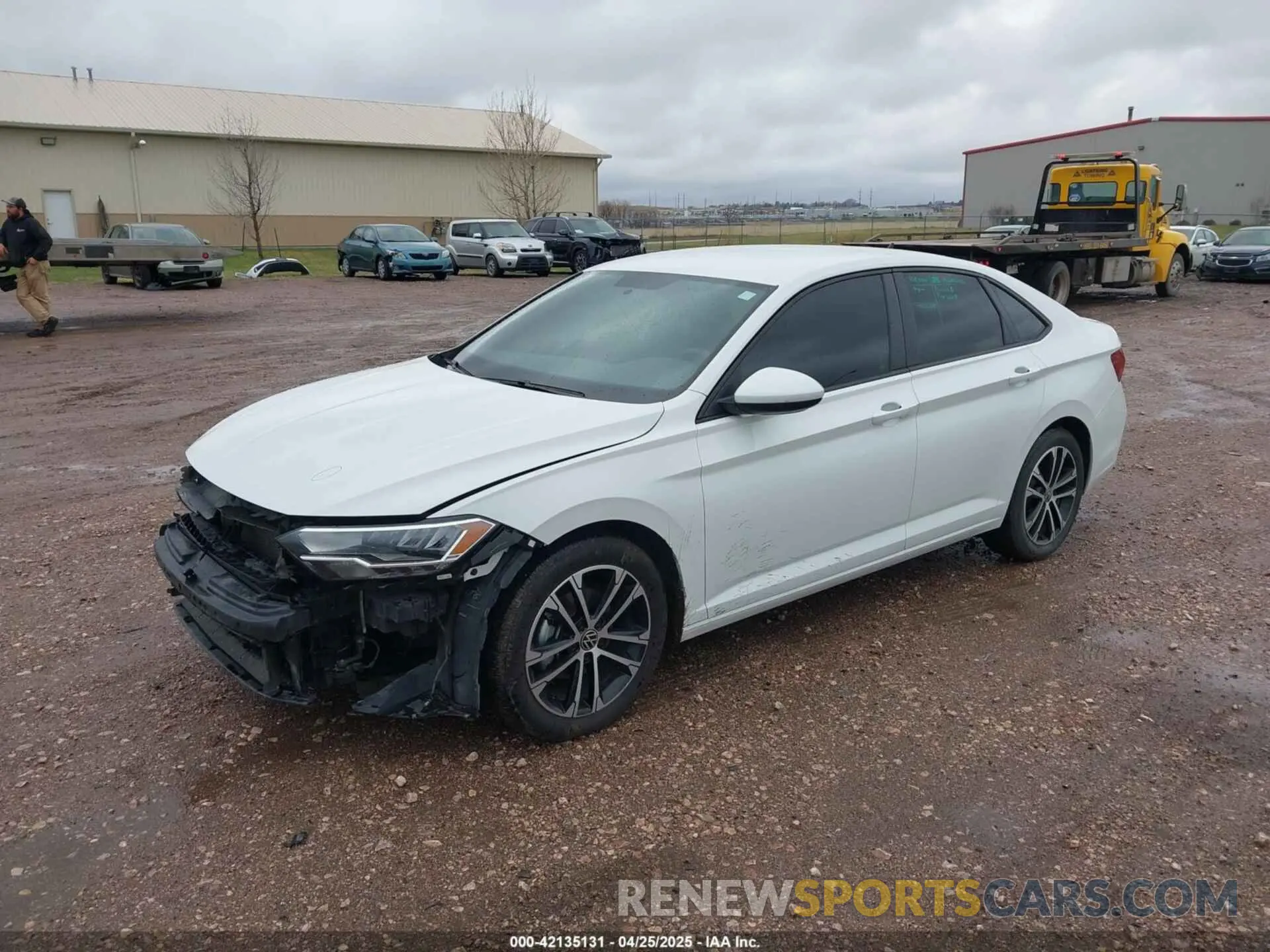 2 fotografías del automóvil dañado 3VWBM7BU3NM022131 VOLKSWAGEN JETTA 2022