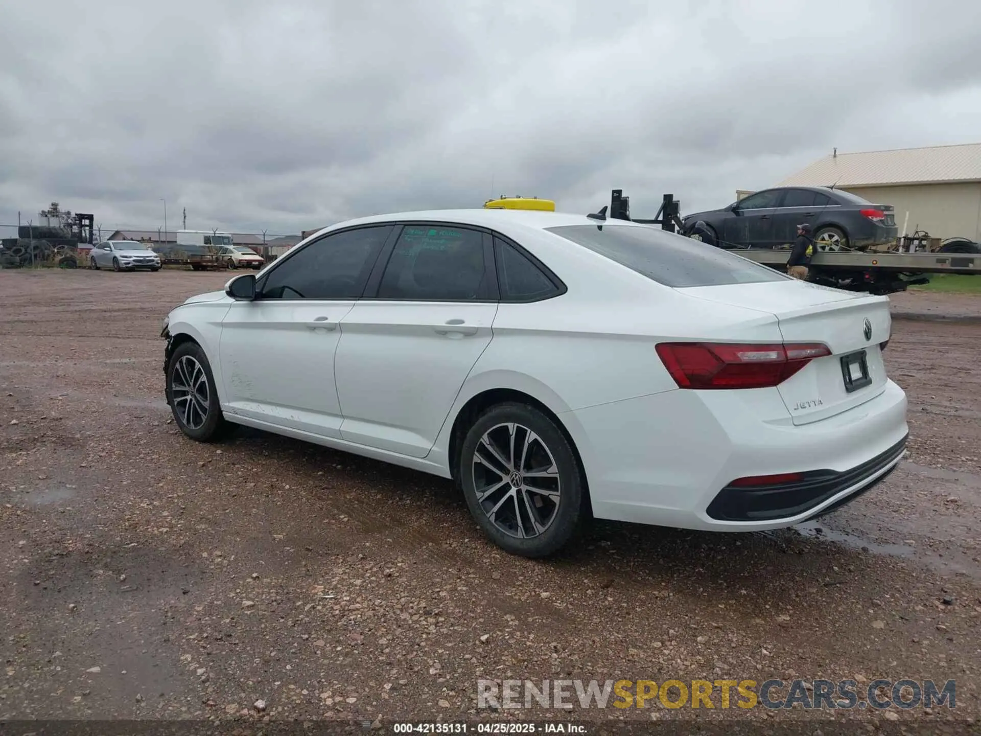 3 fotografías del automóvil dañado 3VWBM7BU3NM022131 VOLKSWAGEN JETTA 2022