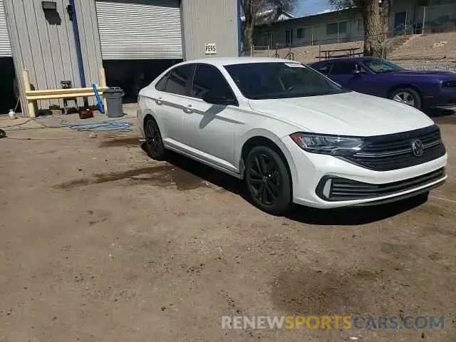 11 fotografías del automóvil dañado 3VWBM7BU5NM018646 VOLKSWAGEN JETTA 2022