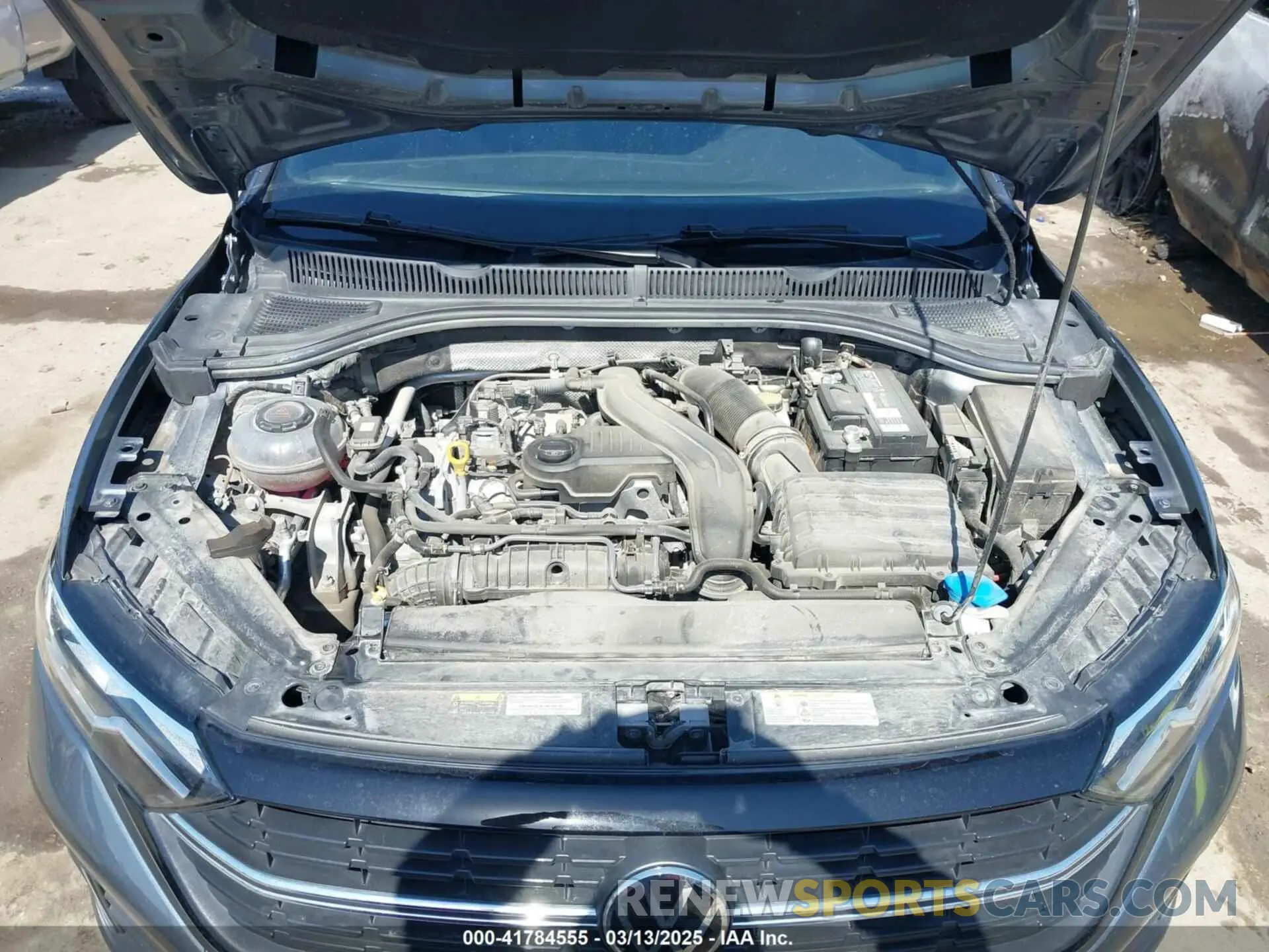 10 fotografías del automóvil dañado 3VWBM7BU6NM017084 VOLKSWAGEN JETTA 2022
