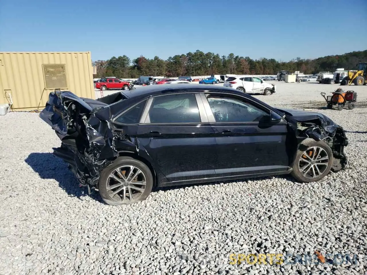 3 fotografías del automóvil dañado 3VWBM7BU7NM010693 VOLKSWAGEN JETTA 2022