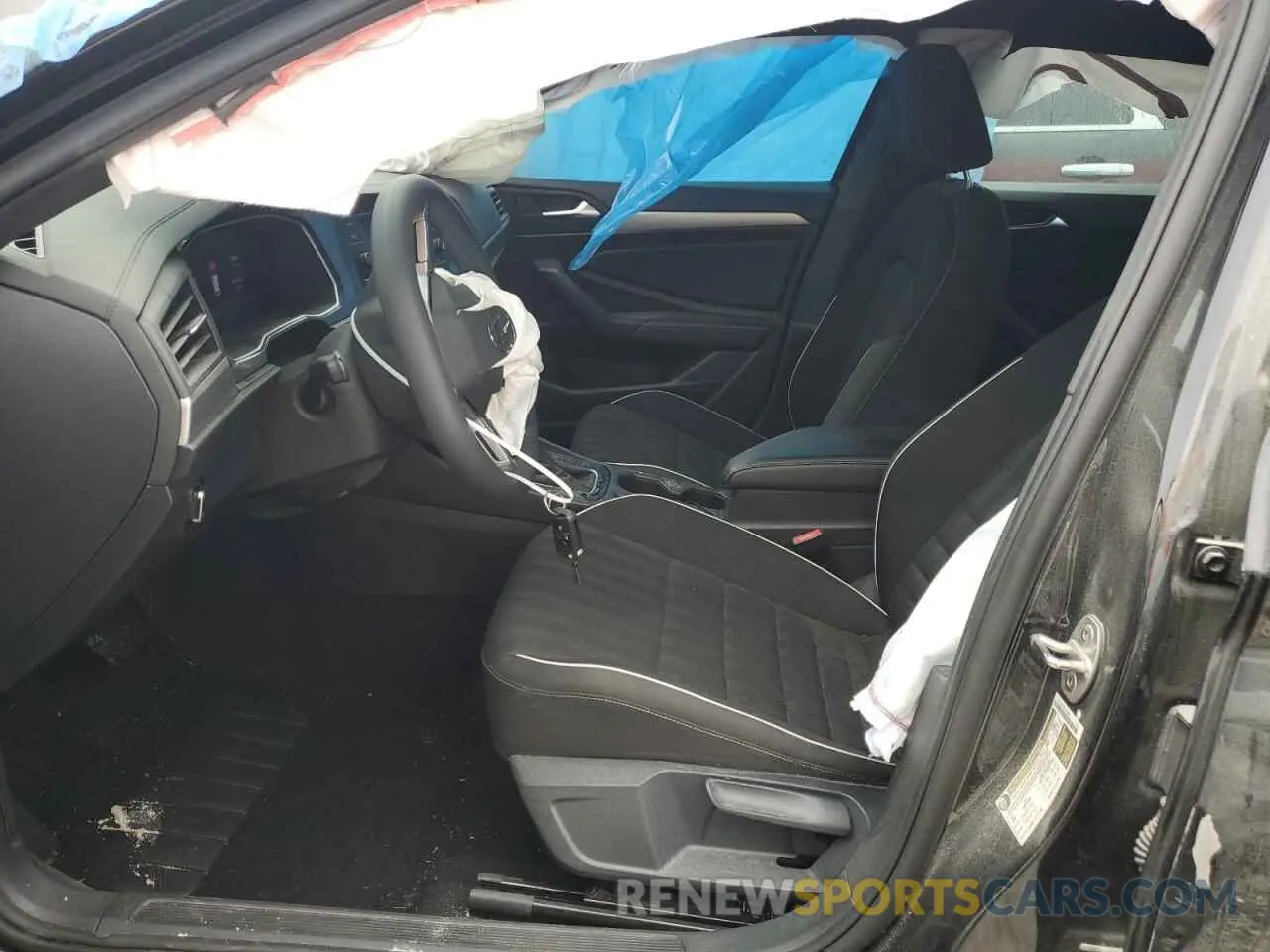 7 fotografías del automóvil dañado 3VWBM7BU7NM010693 VOLKSWAGEN JETTA 2022