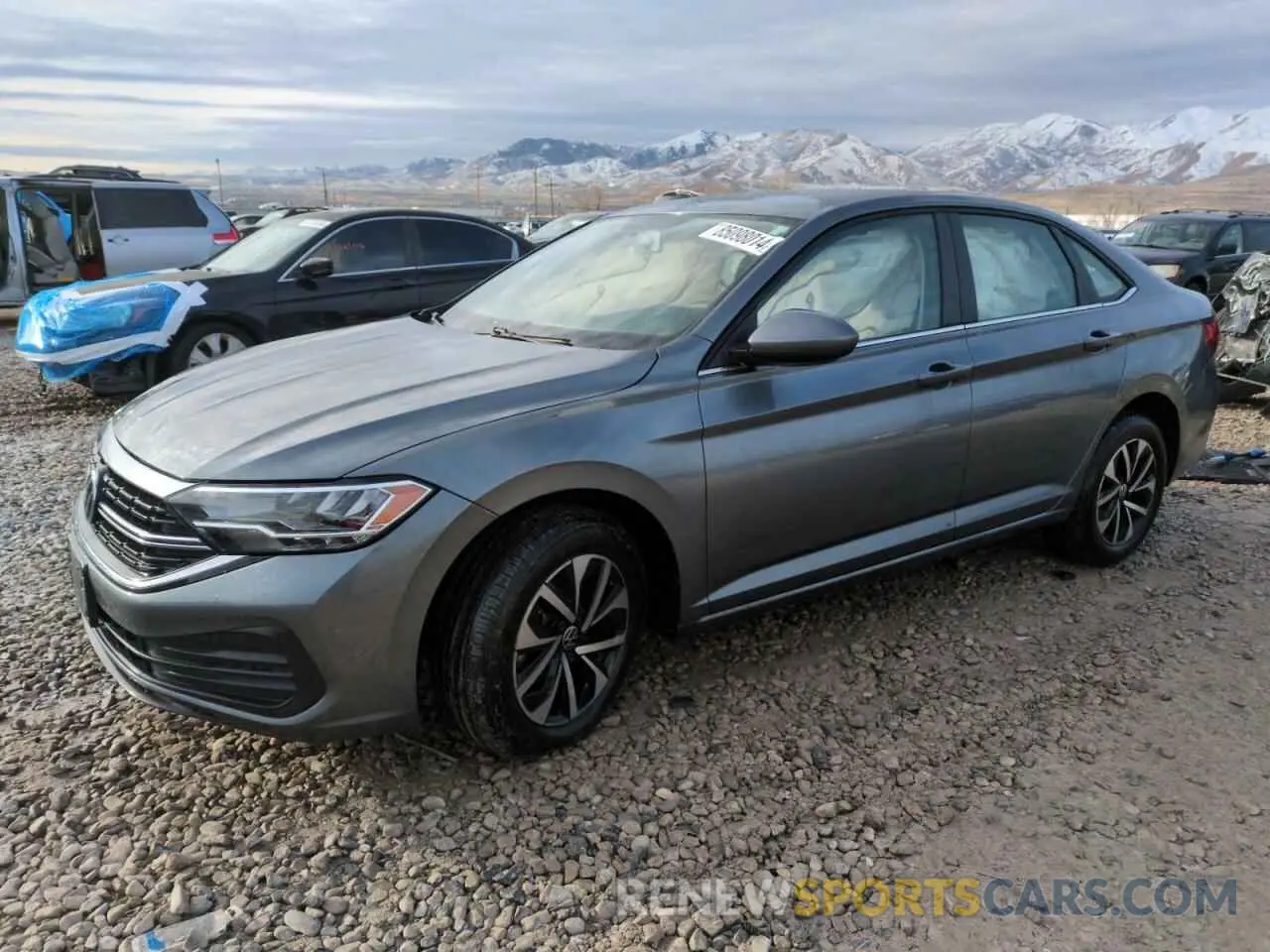 1 fotografías del automóvil dañado 3VWCM7BU4NM015869 VOLKSWAGEN JETTA 2022