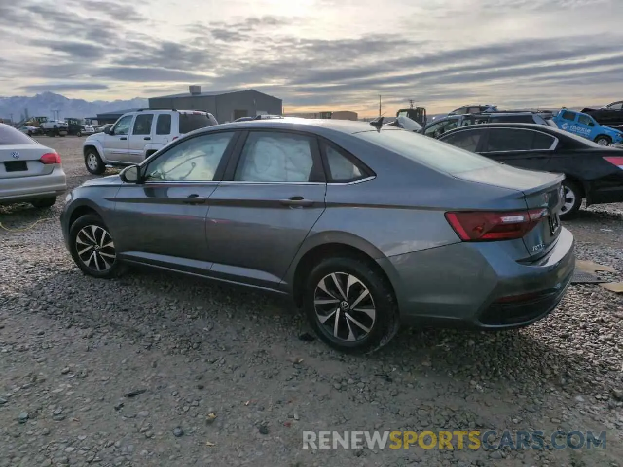 2 fotografías del automóvil dañado 3VWCM7BU4NM015869 VOLKSWAGEN JETTA 2022