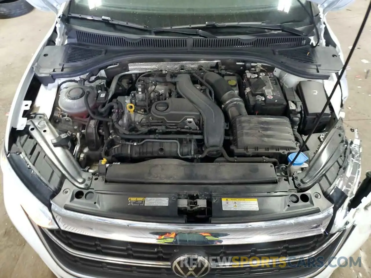 11 fotografías del automóvil dañado 3VWCM7BU5NM025391 VOLKSWAGEN JETTA 2022