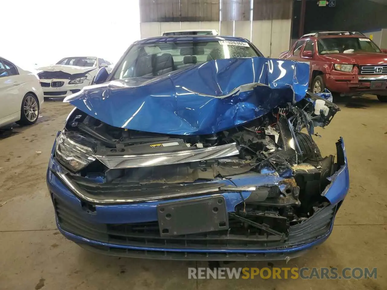 5 fotografías del automóvil dañado 3VWCM7BU7NM016093 VOLKSWAGEN JETTA 2022