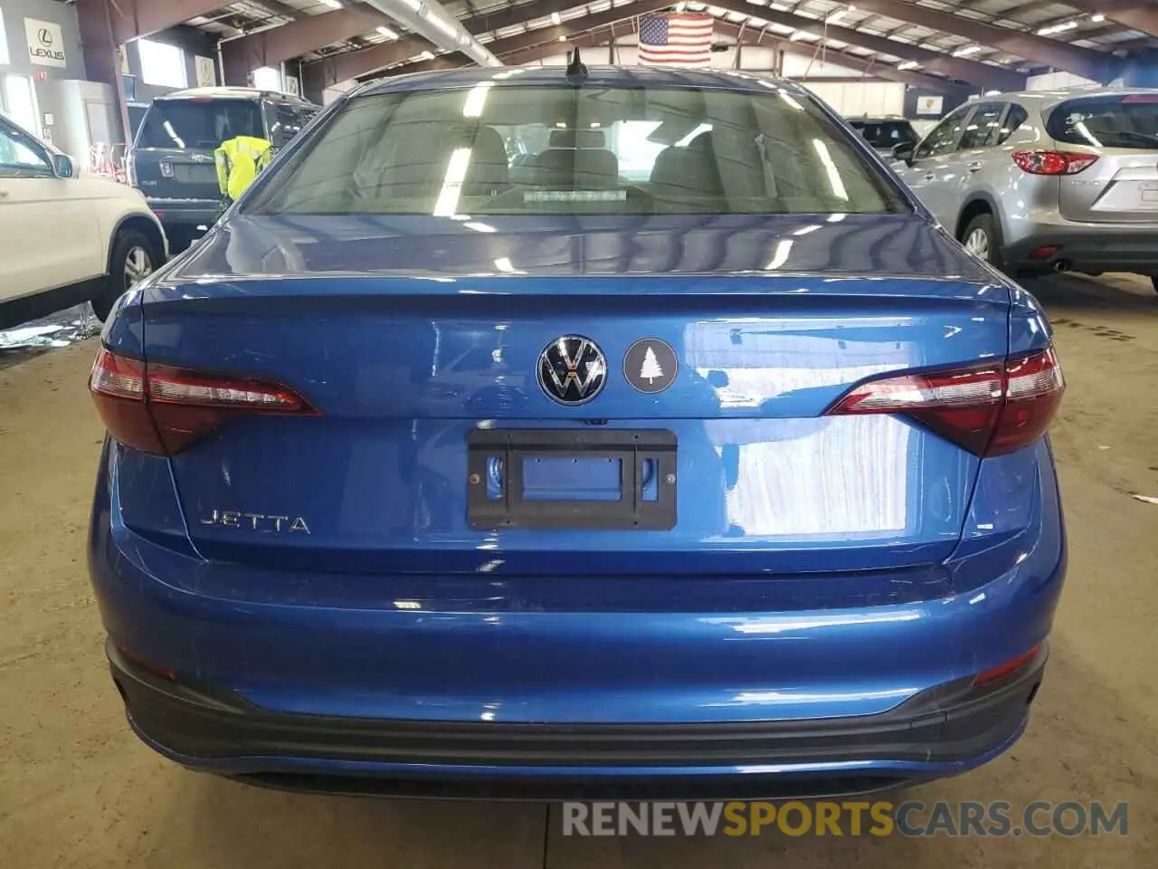 6 fotografías del automóvil dañado 3VWCM7BU7NM016093 VOLKSWAGEN JETTA 2022