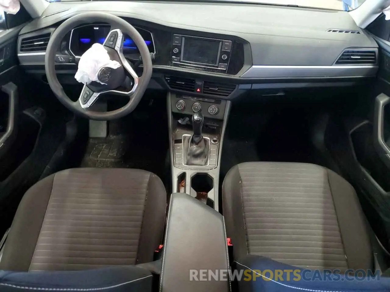 8 fotografías del automóvil dañado 3VWCM7BU7NM016093 VOLKSWAGEN JETTA 2022