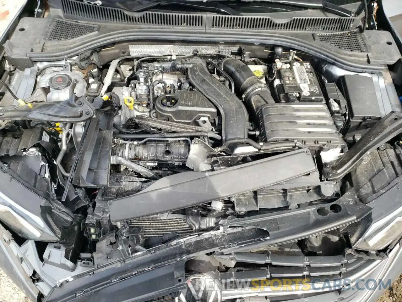 11 fotografías del automóvil dañado 3VWCM7BU7NM021570 VOLKSWAGEN JETTA 2022