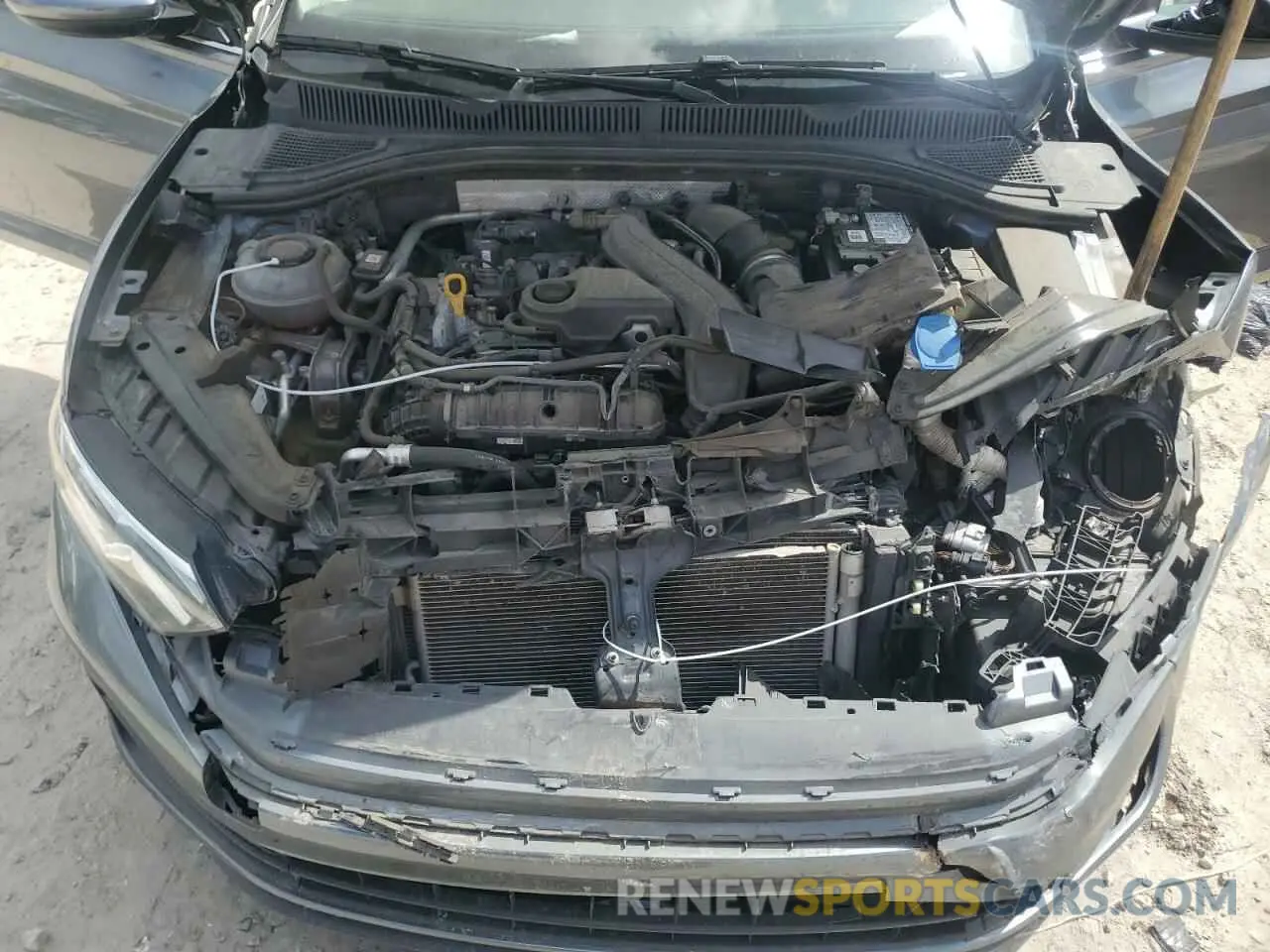 11 fotografías del automóvil dañado 3VWCM7BU7NM034349 VOLKSWAGEN JETTA 2022