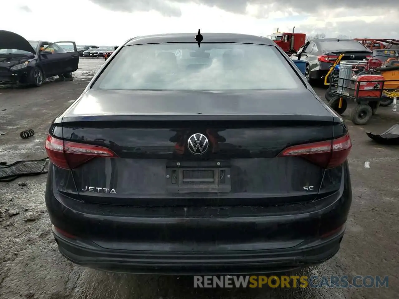 6 fotografías del automóvil dañado 3VWEM7BU2NM011764 VOLKSWAGEN JETTA 2022