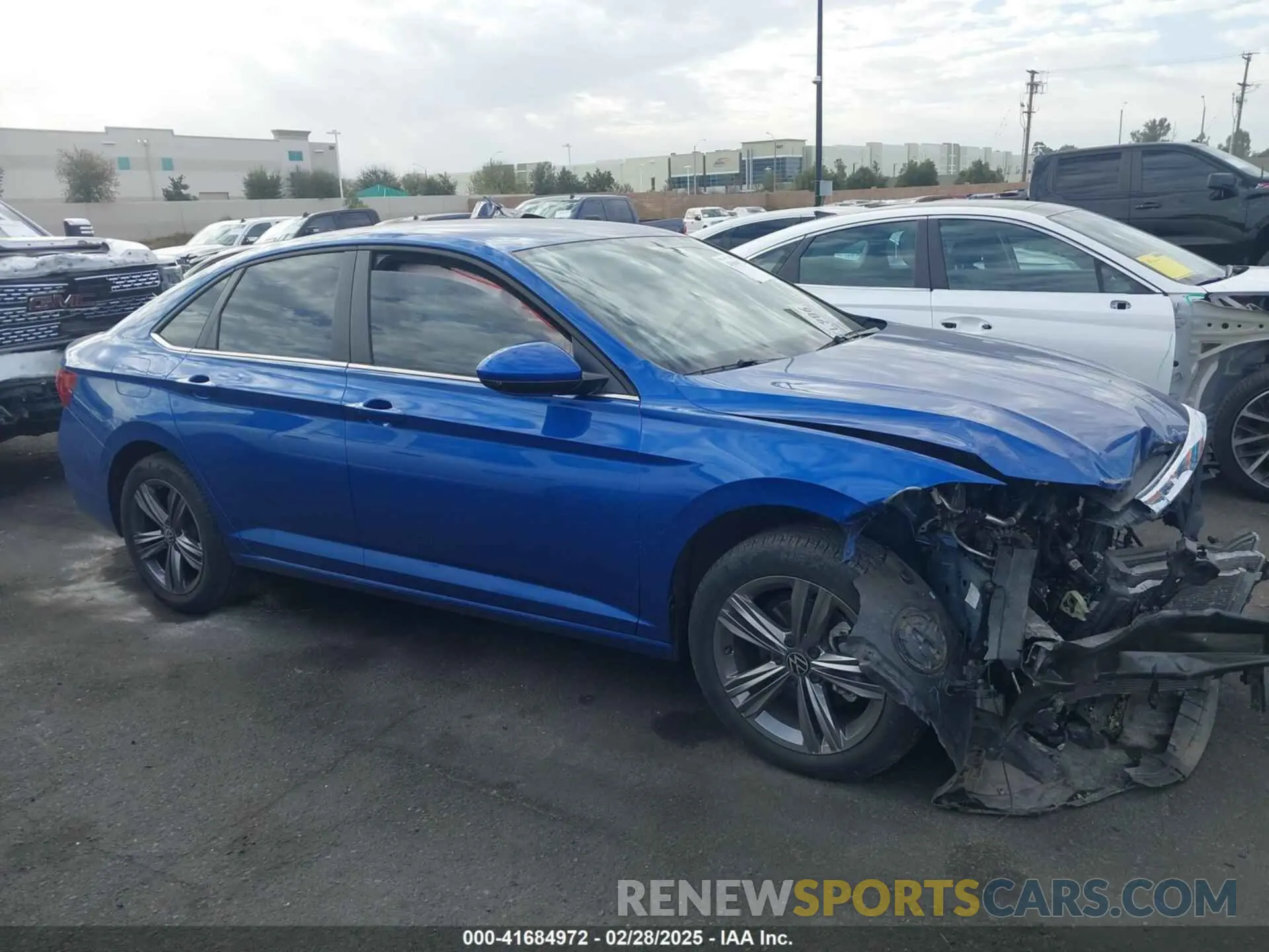 14 fotografías del automóvil dañado 3VWEM7BU6NM011430 VOLKSWAGEN JETTA 2022