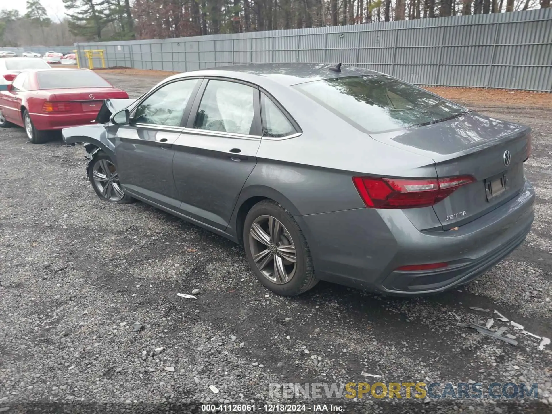 3 fotografías del automóvil dañado 3VWEM7BU7NM007192 VOLKSWAGEN JETTA 2022