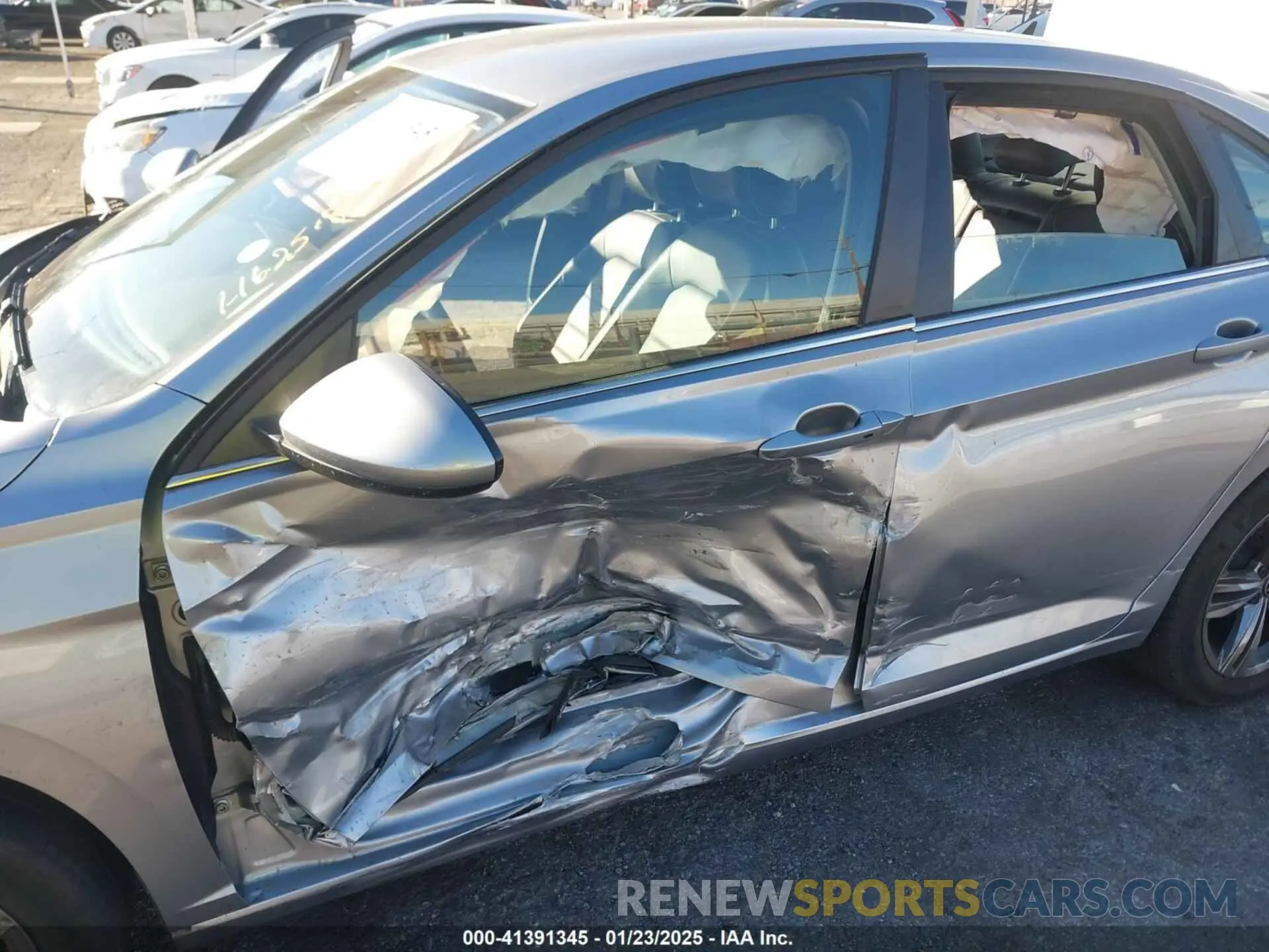 6 fotografías del automóvil dañado 3VWEM7BUXNM000785 VOLKSWAGEN JETTA 2022