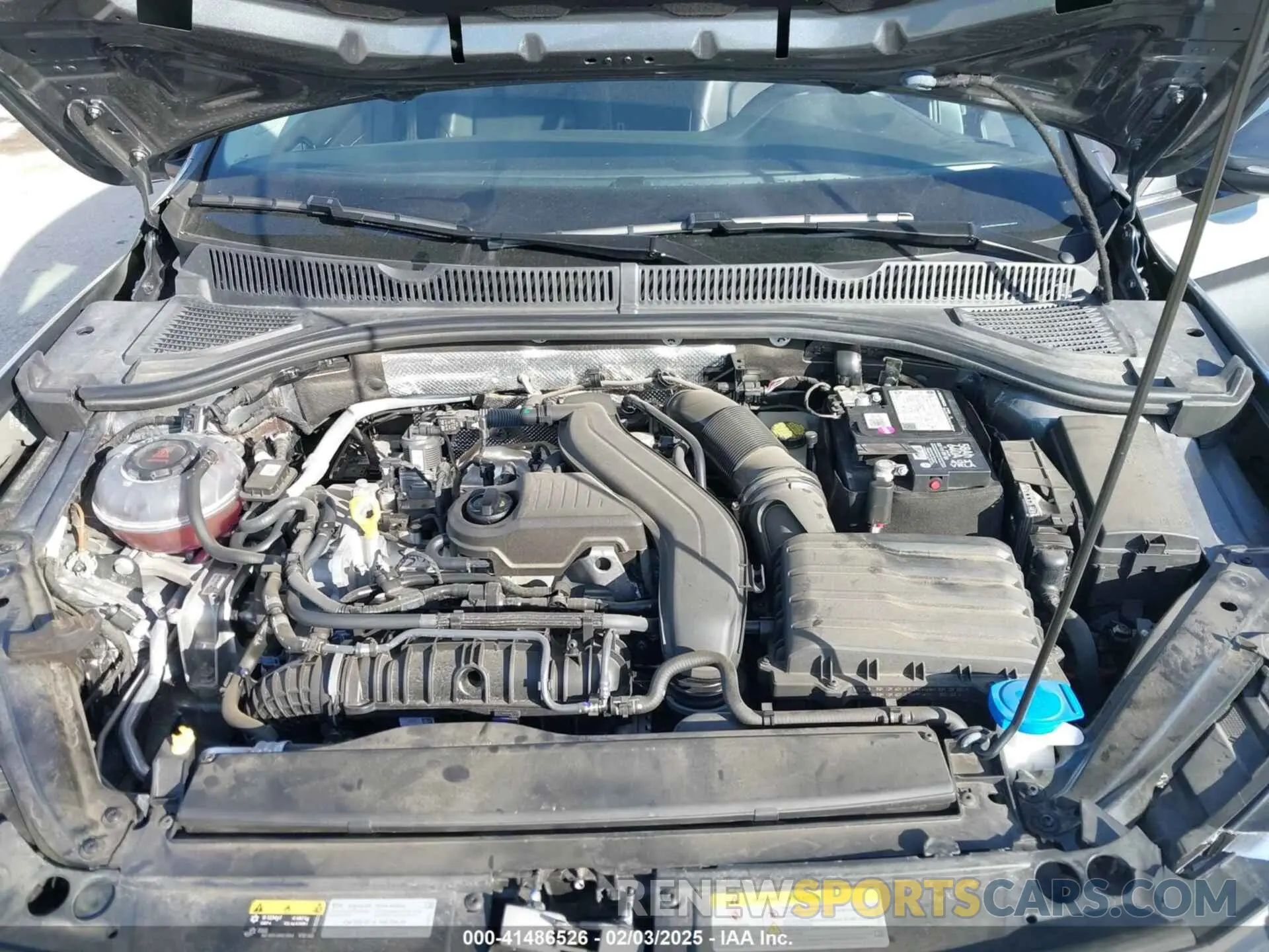 10 fotografías del automóvil dañado 3VWGM7BU7NM001059 VOLKSWAGEN JETTA 2022