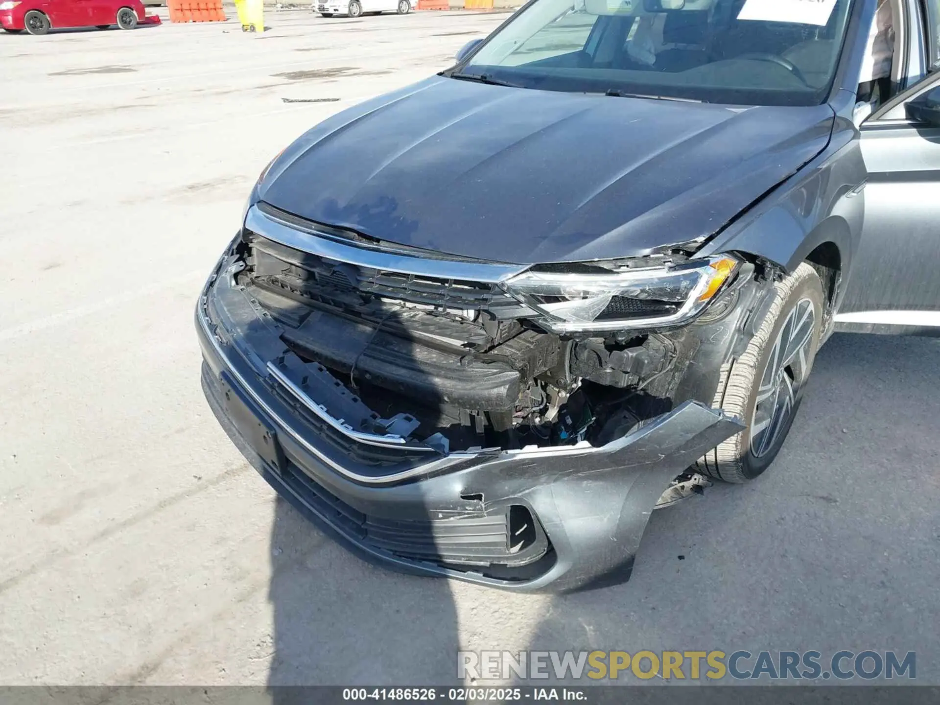 6 fotografías del automóvil dañado 3VWGM7BU7NM001059 VOLKSWAGEN JETTA 2022