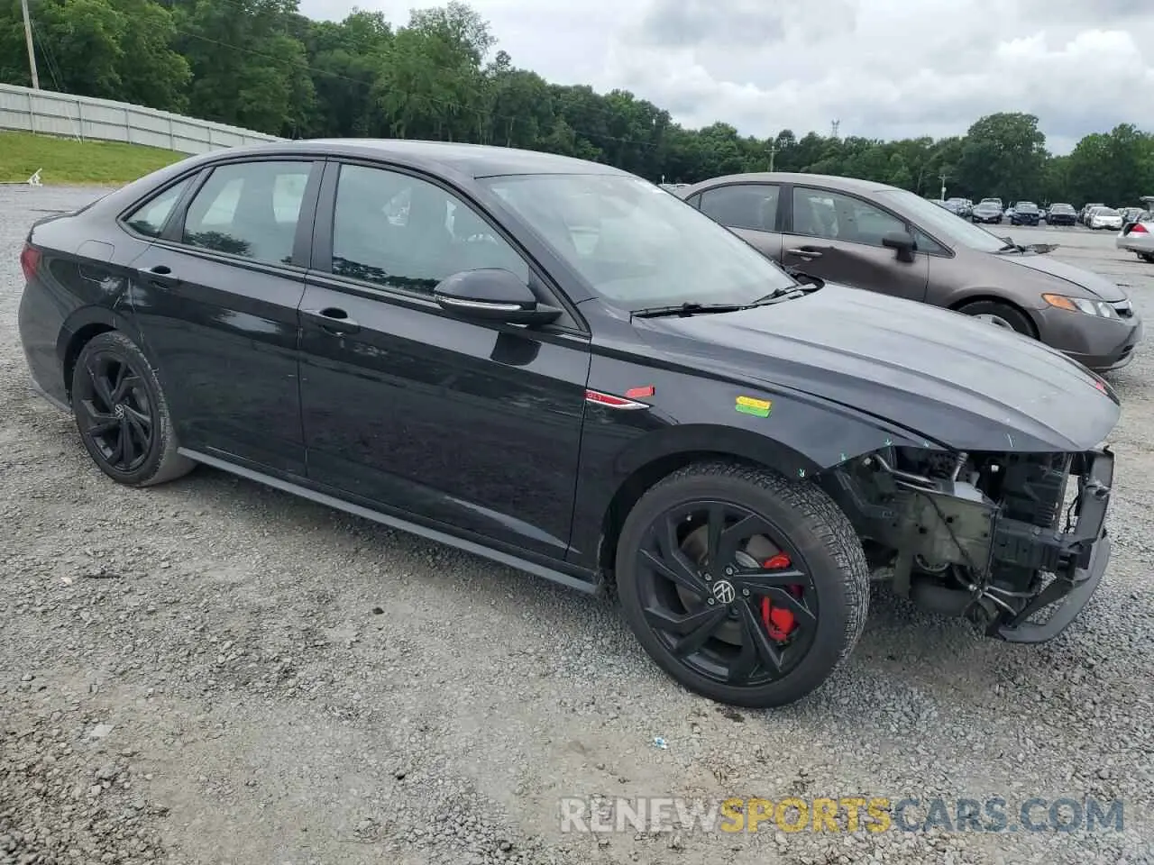 4 fotografías del automóvil dañado 3VW1T7BU3PM037567 VOLKSWAGEN JETTA 2023